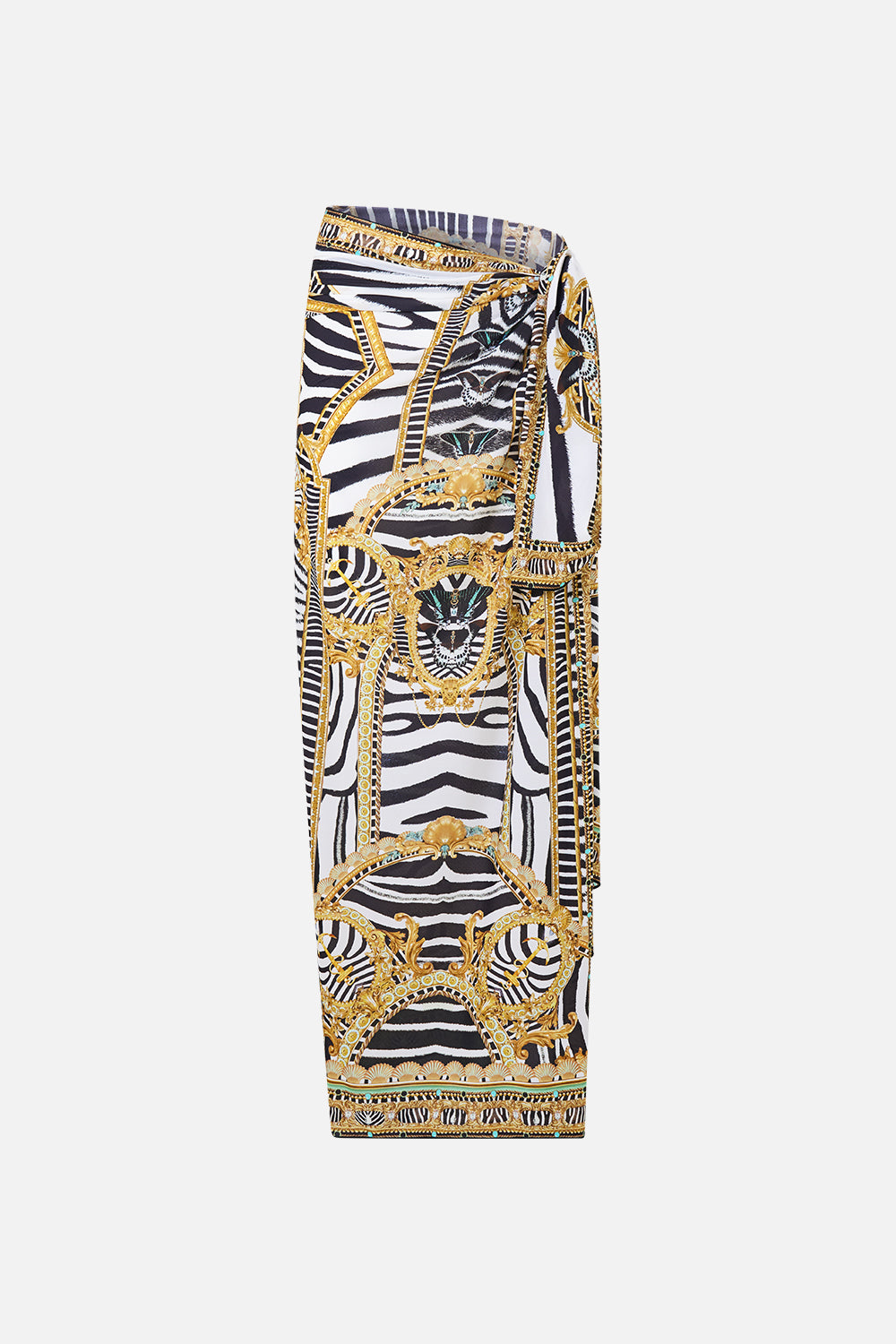 MULTI WEAR LONG SARONG ZIG ZAG ZOO