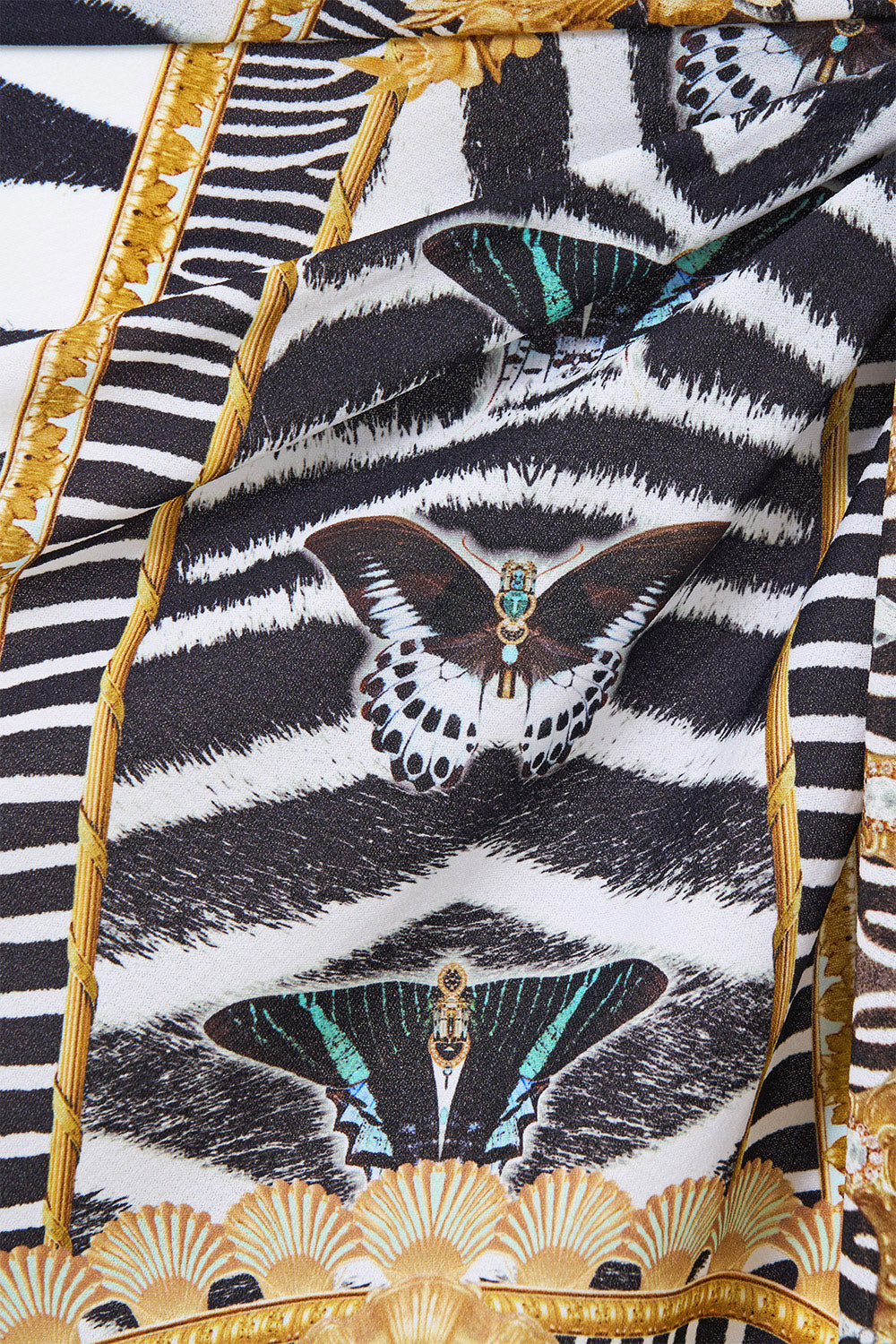 MULTI WEAR LONG SARONG ZIG ZAG ZOO
