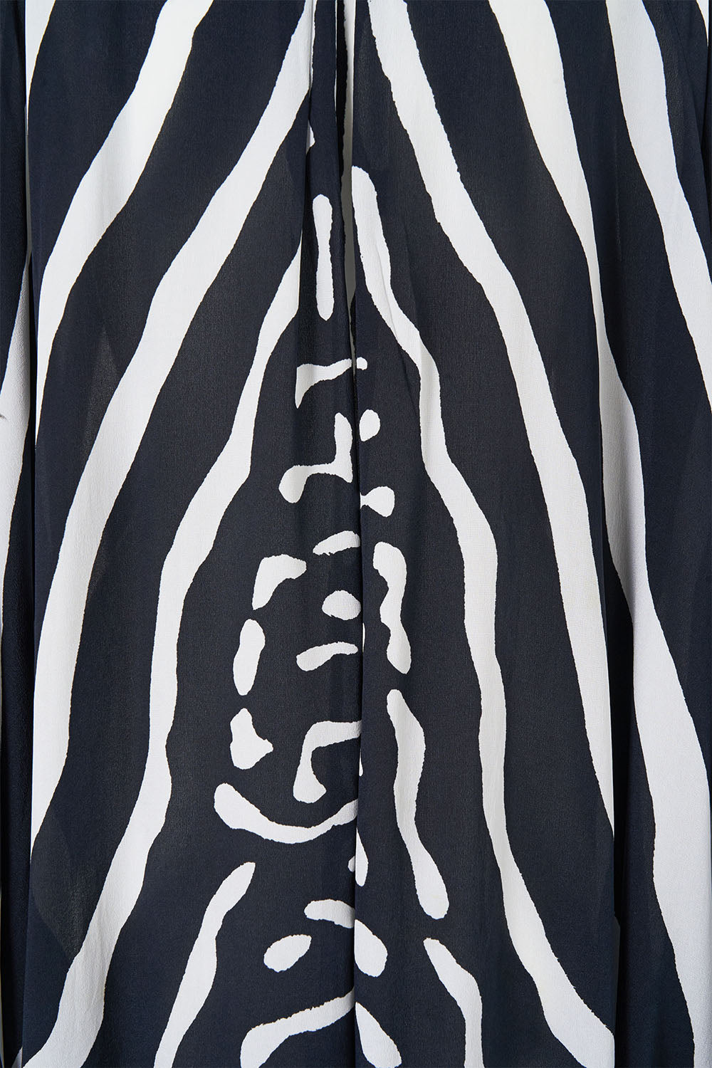 LONG KAFTAN WITH BUTTON CUFF ZIG ZAG ZOO
