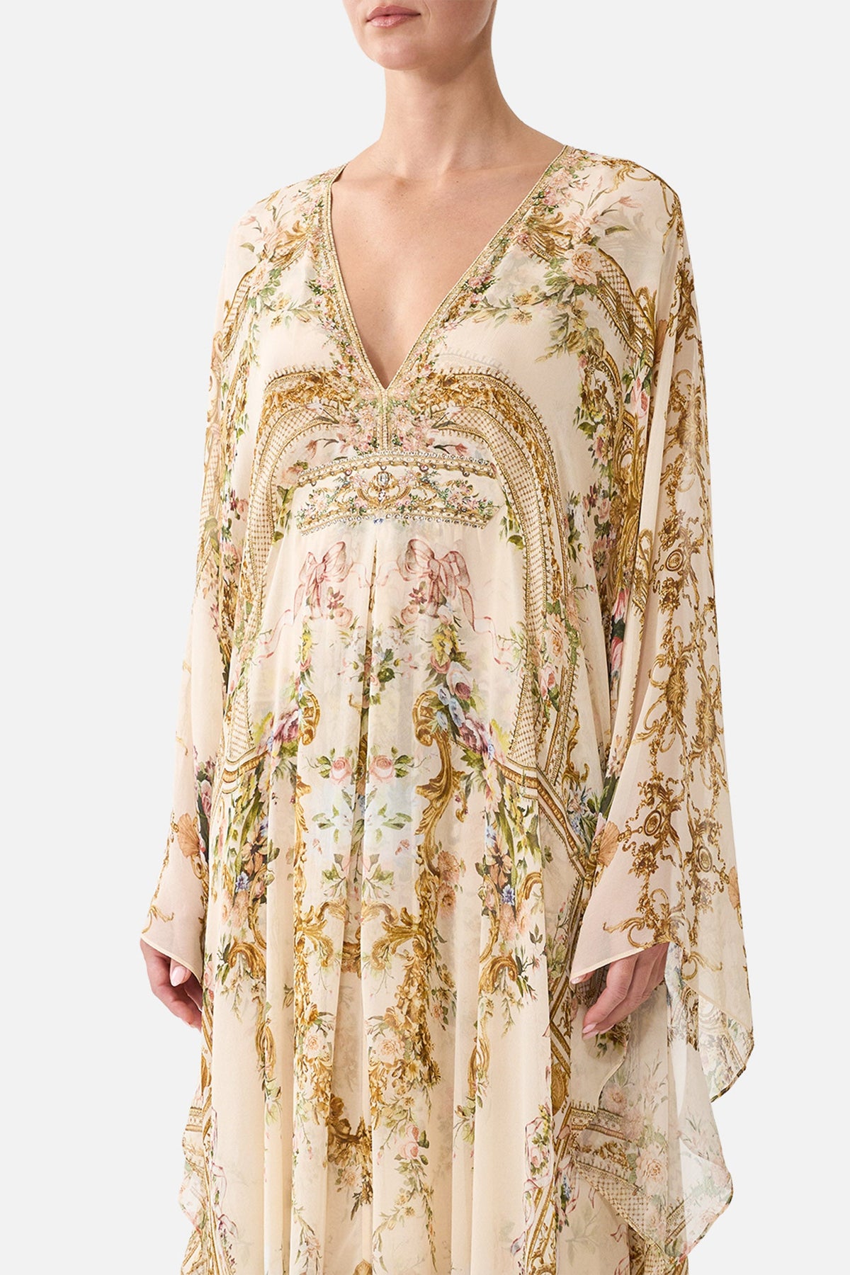 LONG KAFTAN WITH WAIST DETAIL A CERTAIN JE NE SAIS QUOI