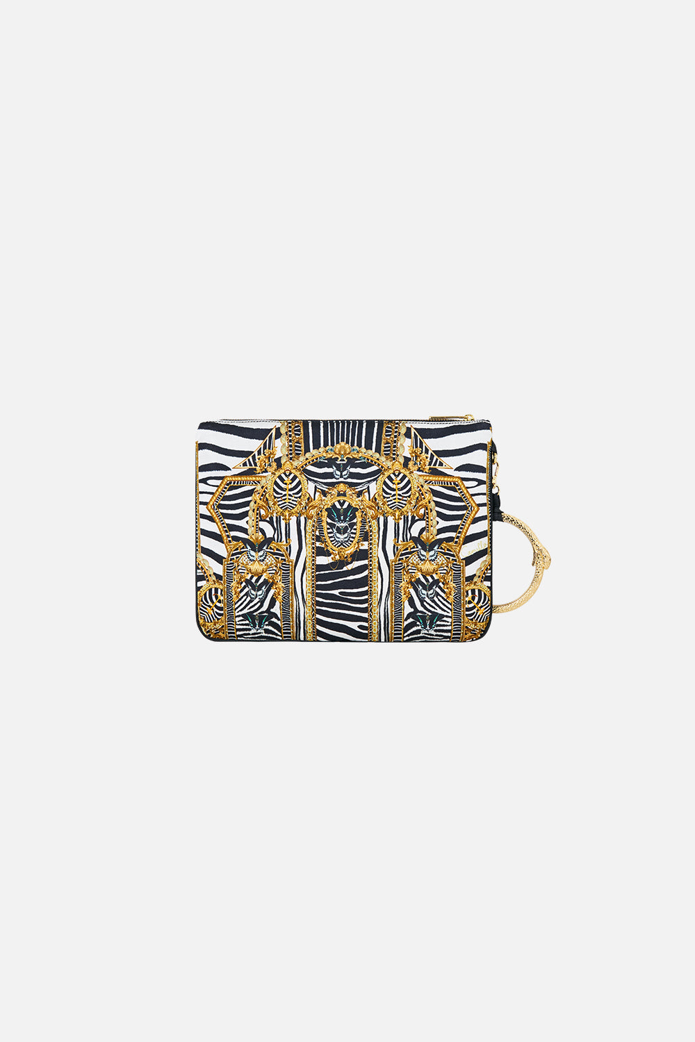 RING SCARF CLUTCH ZIG ZAG ZOO