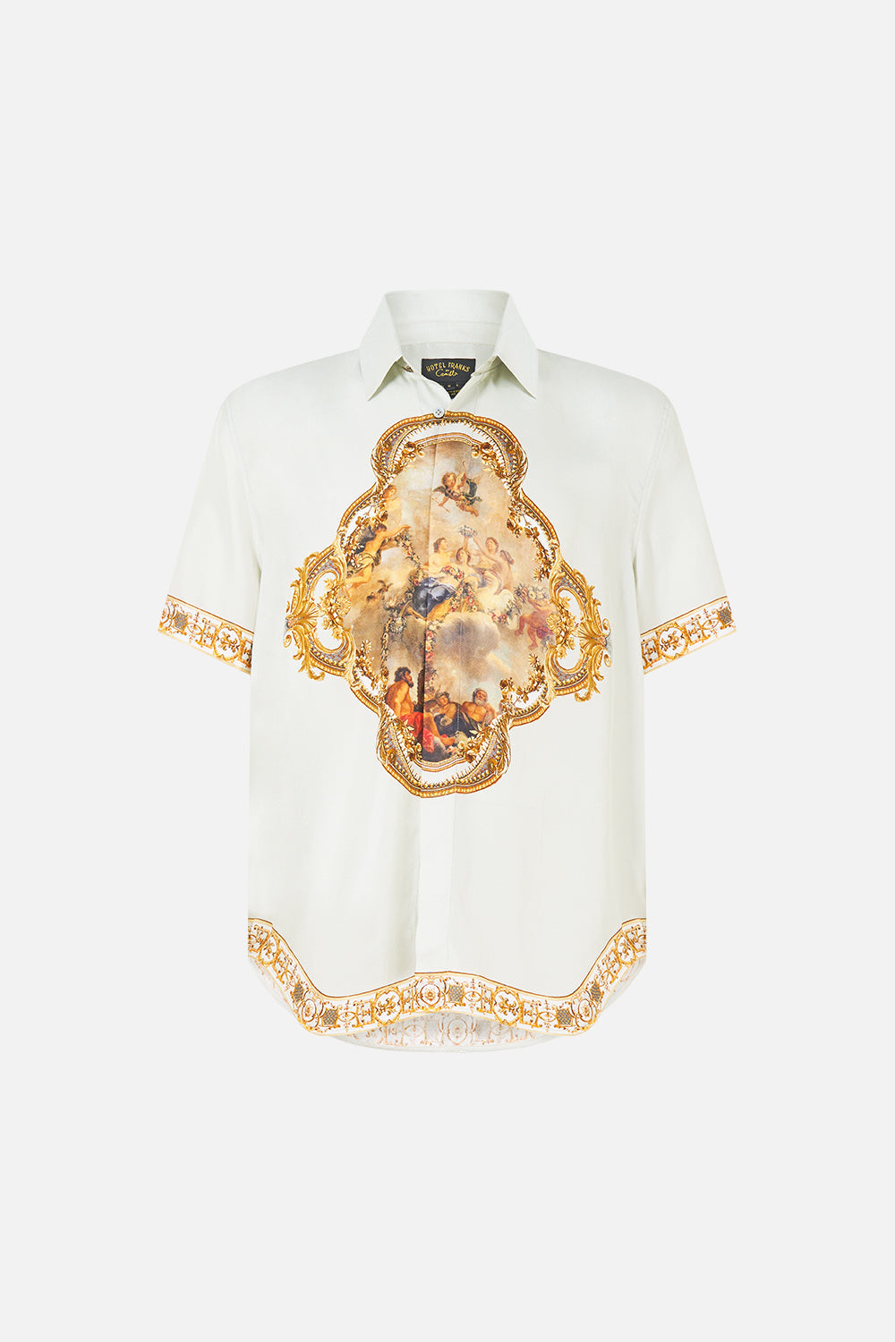 SHORT SLEEVE OVERSIZED SHIRT QUEEN OF BOHEMIA