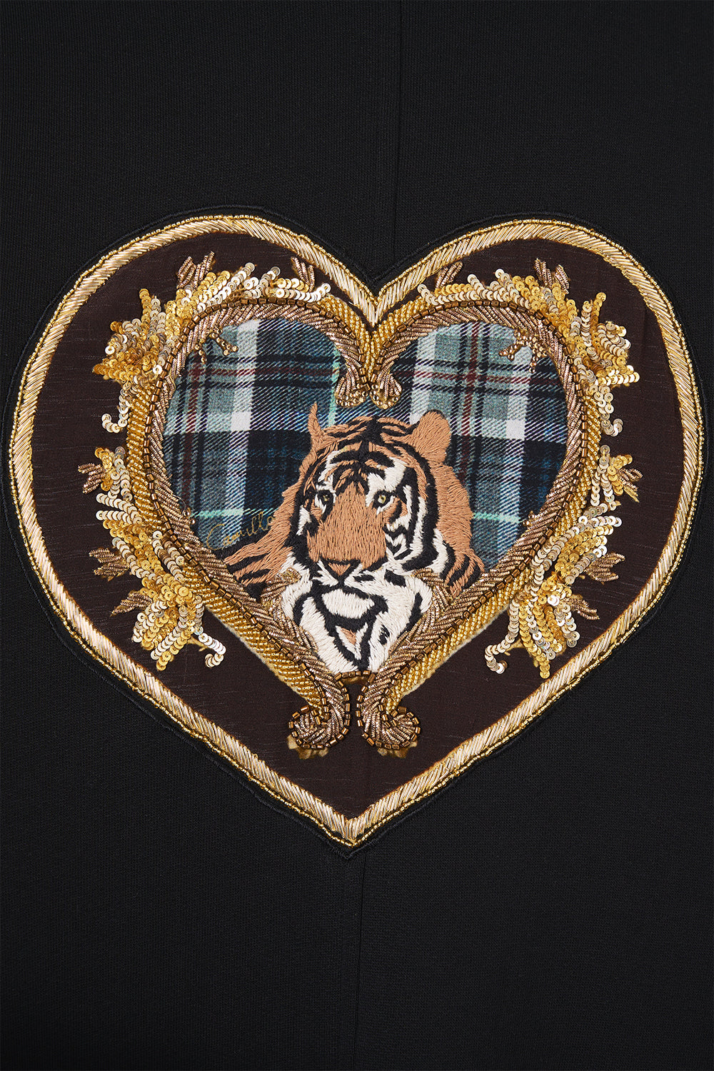 The CAMILLA SWEAT-TRENCH COAT ANIMALS IN THE PALACE