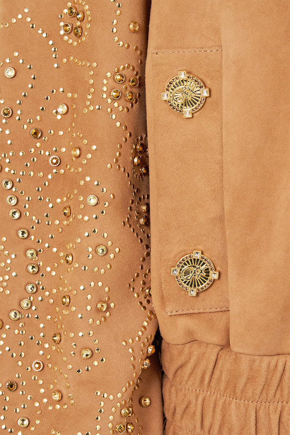 LEATHER BOMBER WITH POCKET DETAILS A MEETING OF MASTERPIECES