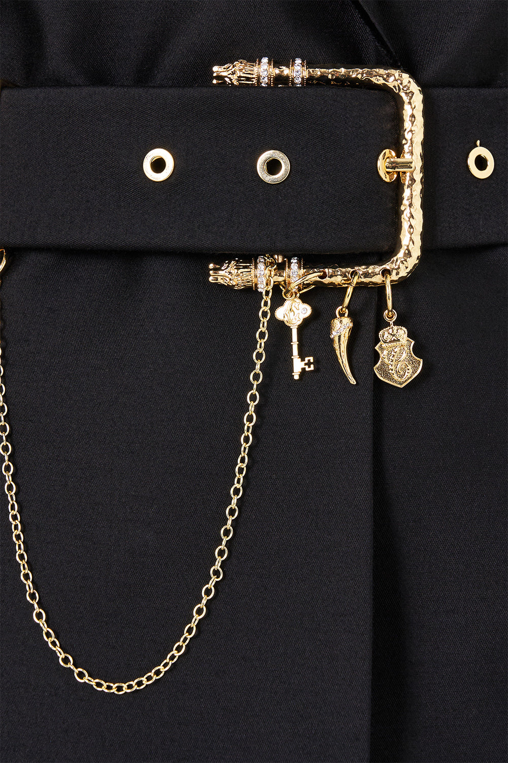 The CAMILLA Collared Jacket With Belt Leopard Libertine in our Leopard Libertine print.
