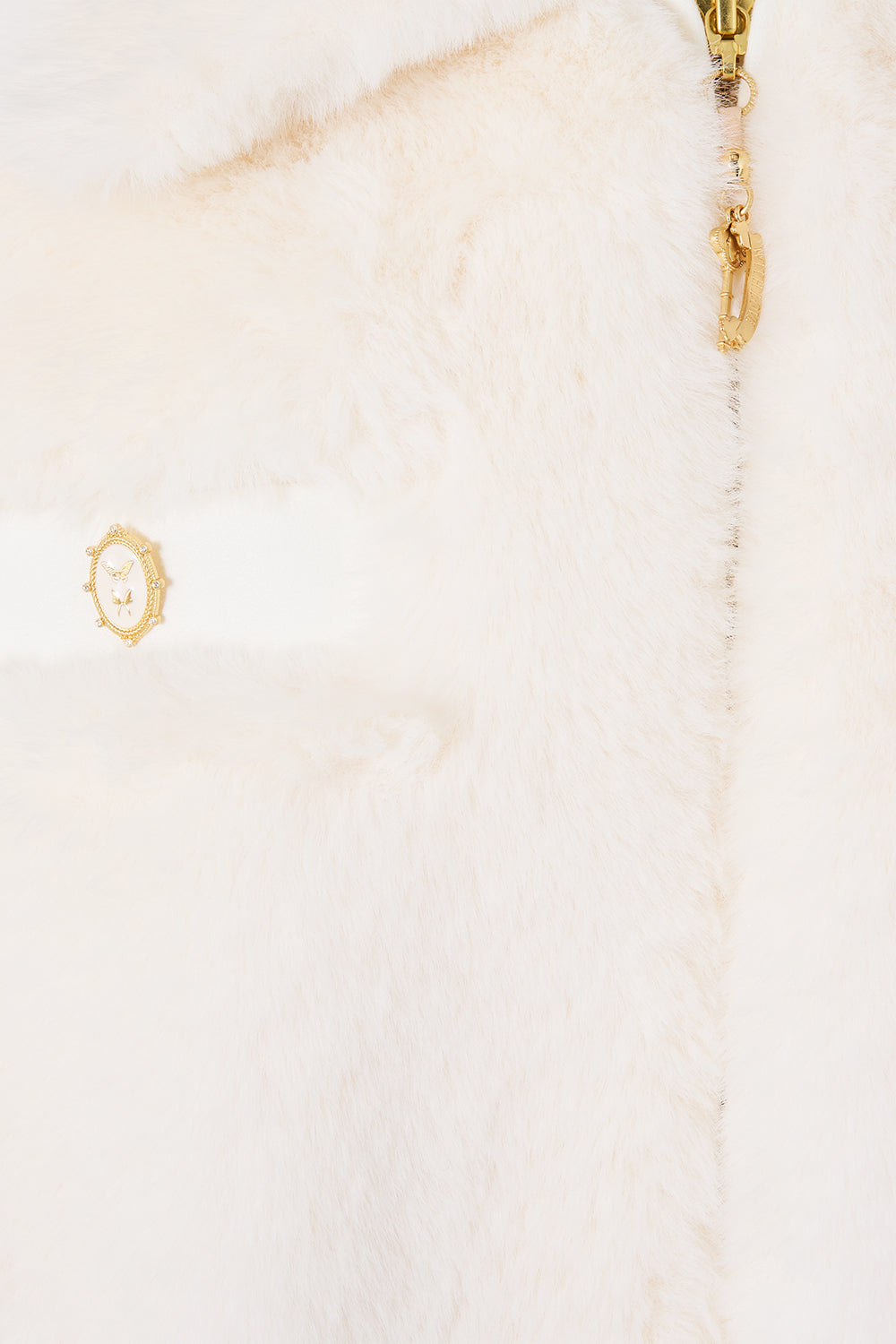 The CAMILLA FAUX FUR BOMBER WITH POCKET DETAILS MIDSUMMER MASTERPIECE
