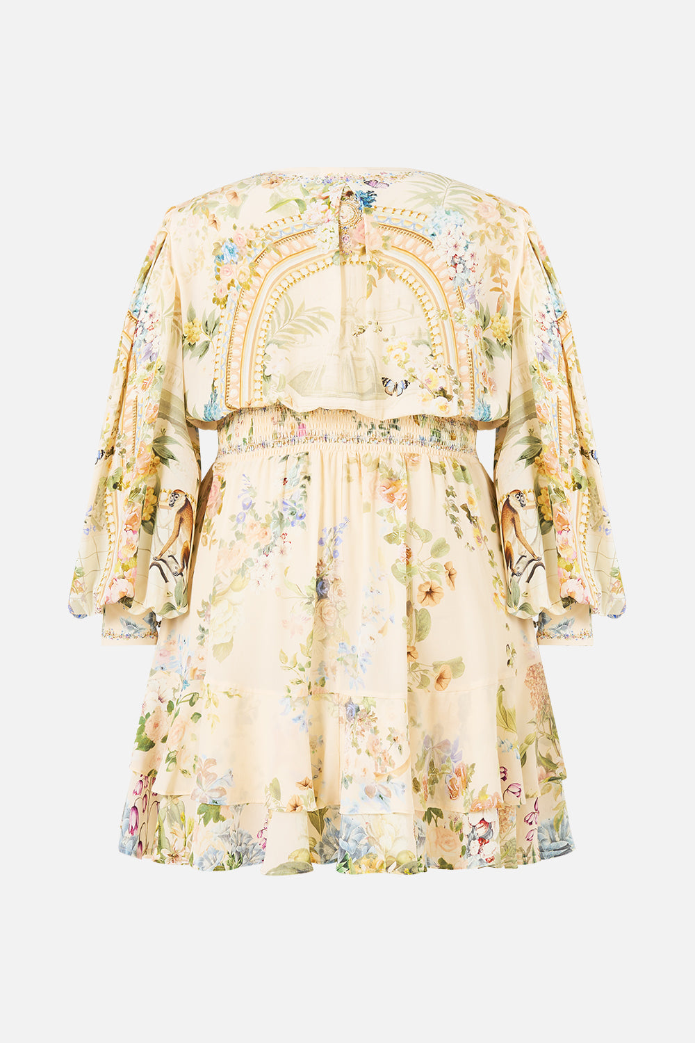 The CAMILLA BUTTON FRONT FRILL DRESS MIDSUMMER MASTERPIECE