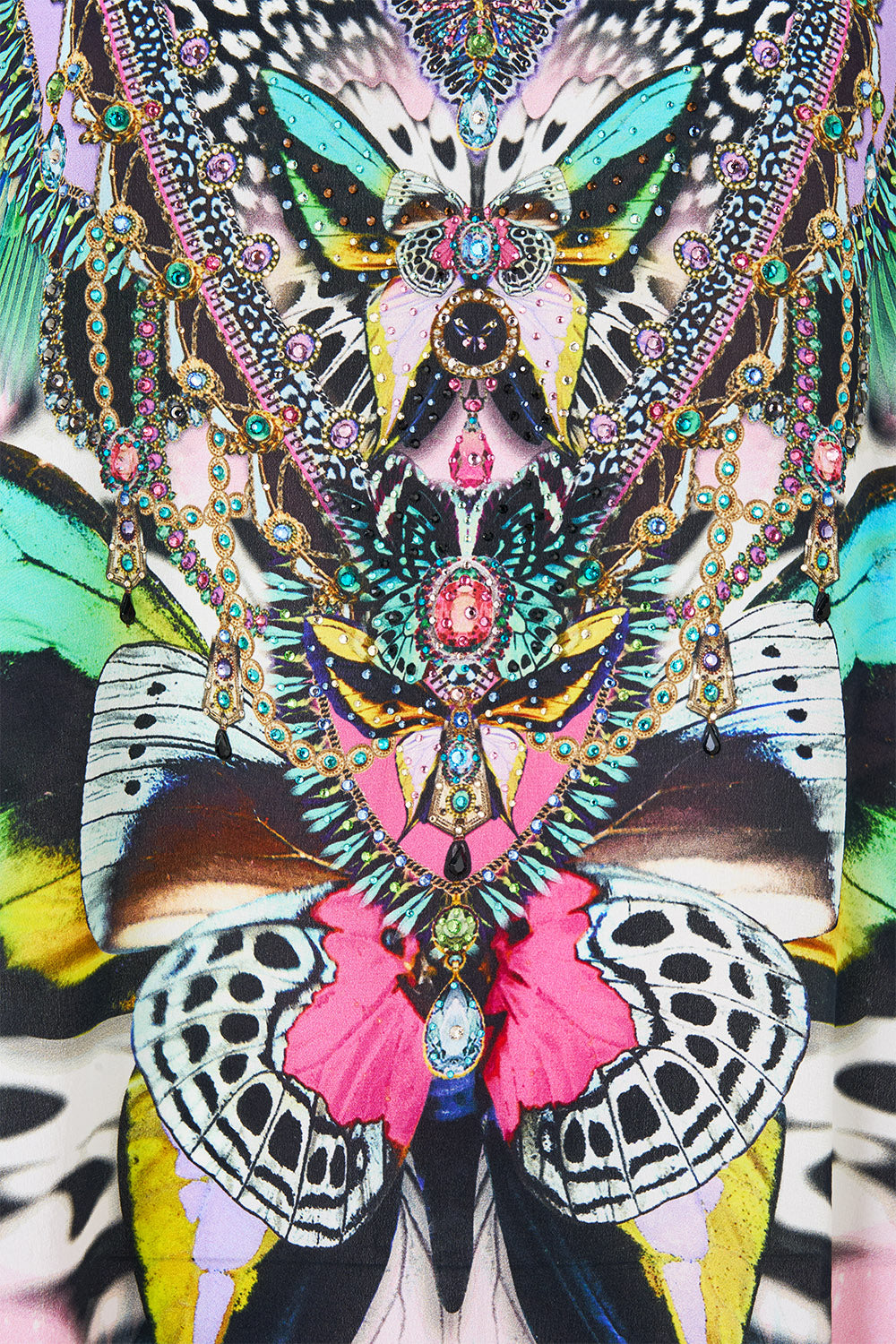 The CAMILLA SHORT HOODED KAFTAN MILLAMORPHOSIS