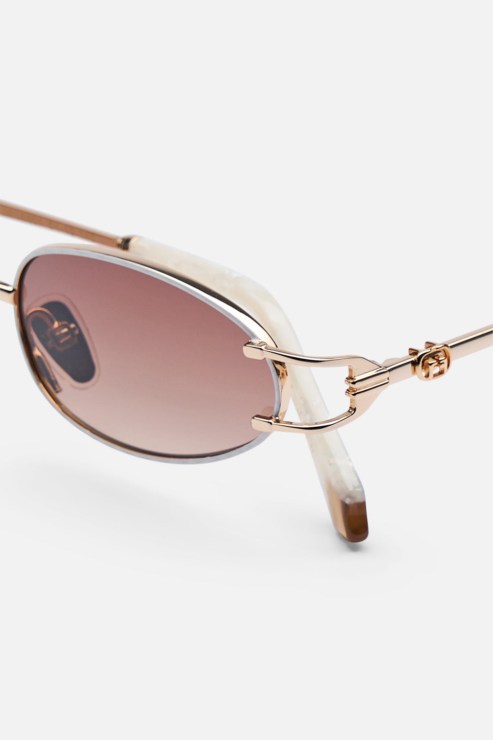 BOUND FOR BOHEMIA SUNGLASSES GOLD / IVORY