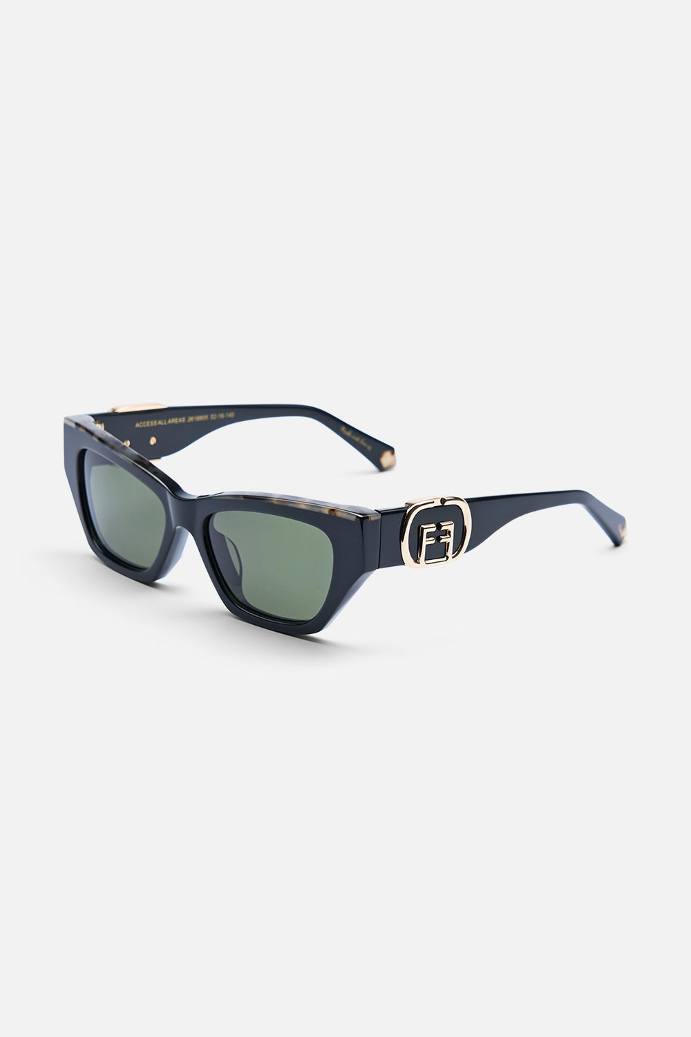 ACCESS ALL AREAS SUNGLASSES BLACK / COOKIE TORT