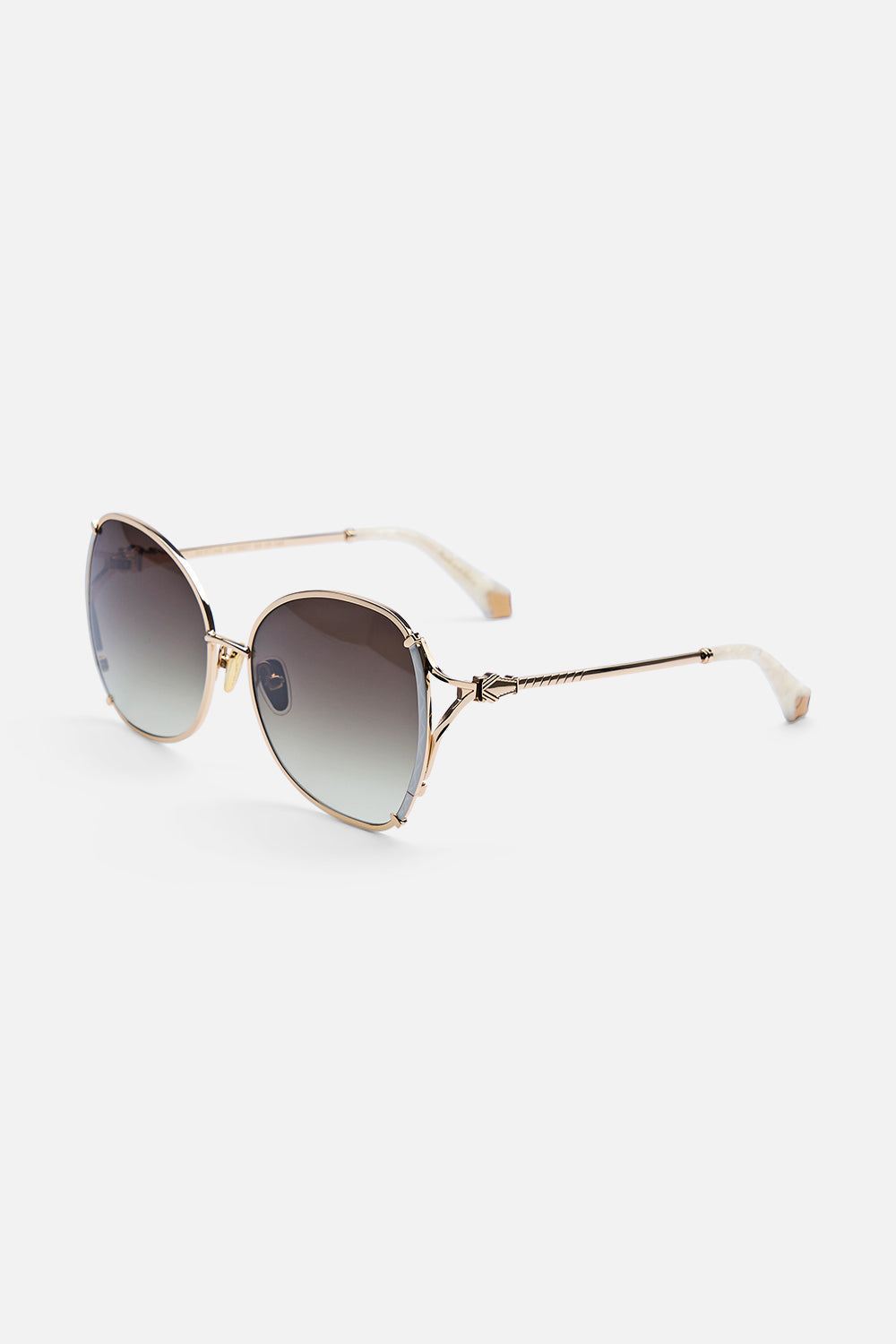 LADY LIBERTINE SUNGLASSES GOLD / IVORY