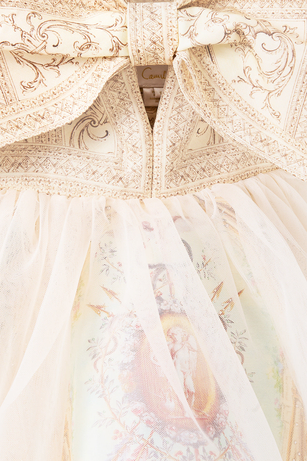 SHORT DRESS WITH BOW DETAIL A BELOVED BOUDOIR