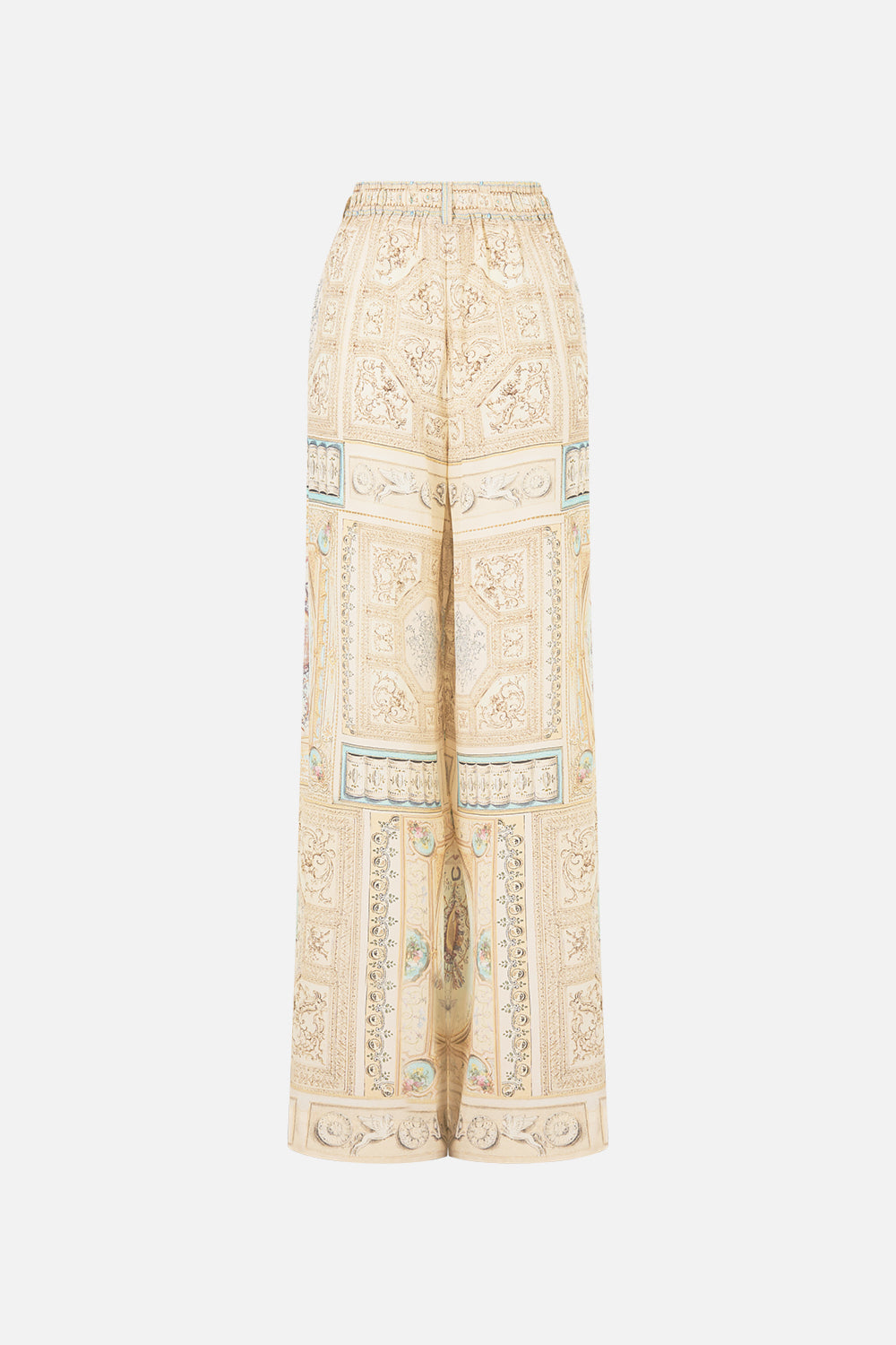 The CAMILLA WIDE LEG WAISTED PANT A BELOVED BOUDOIR in our  print.