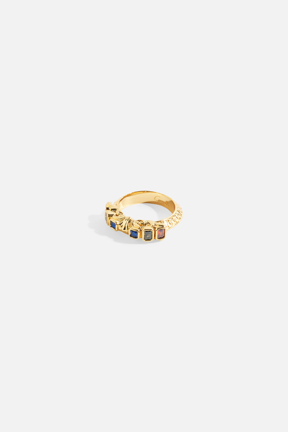 The CAMILLA PALAIS AETHERIA RING STACK GOLD