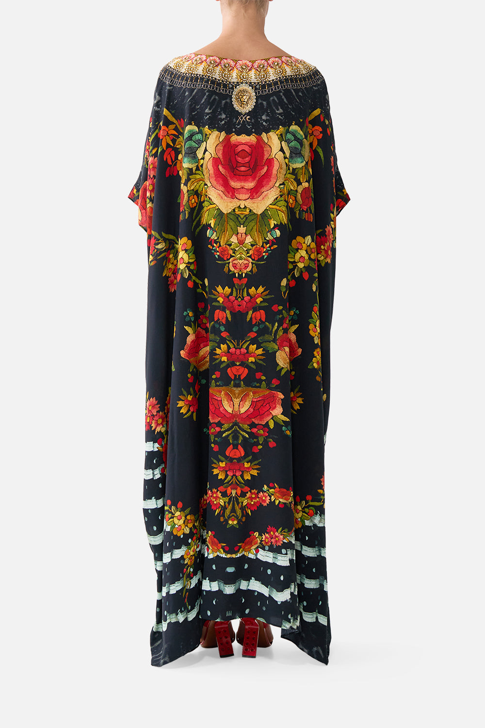 ROUND NECK KAFTAN LIFT THE VEIL