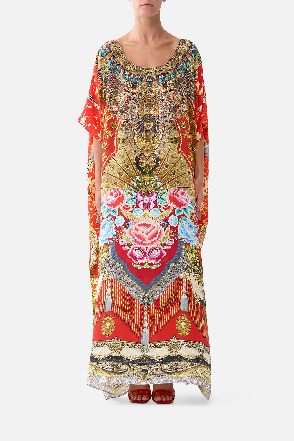 ROUND NECK KAFTAN CAMEOS DANCE