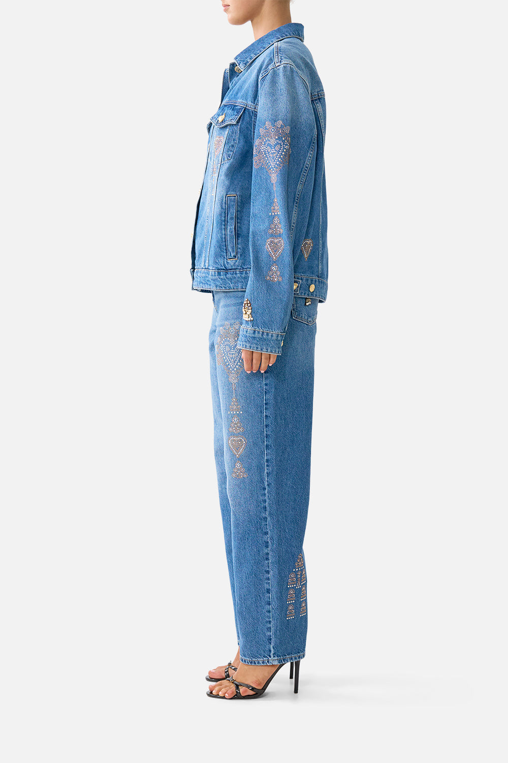 RELAXED DENIM JACKET DENIM