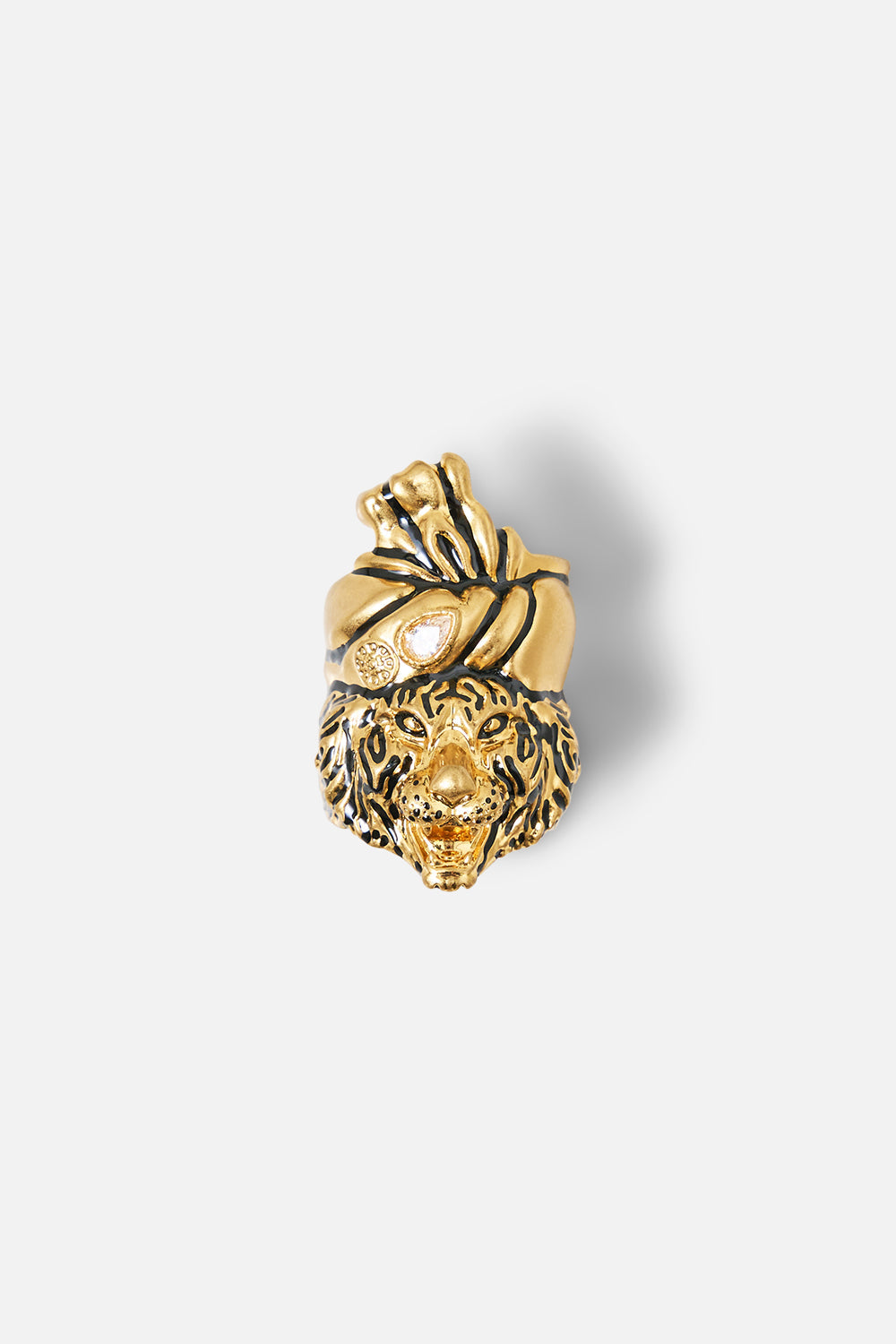 METAL SCARF RING GOLD