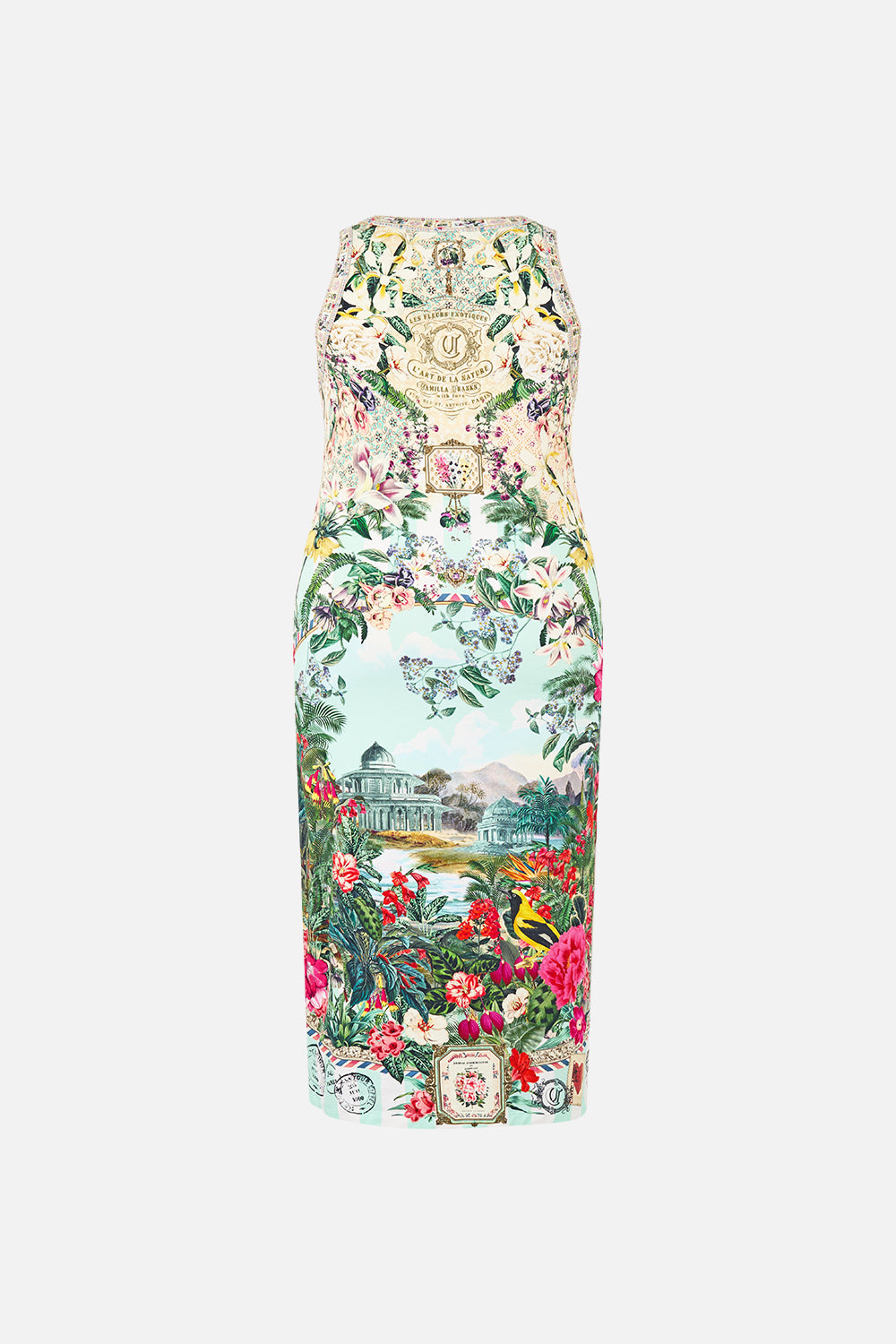 JERSEY TANK DRESS LA BELLE BOTANIQUE