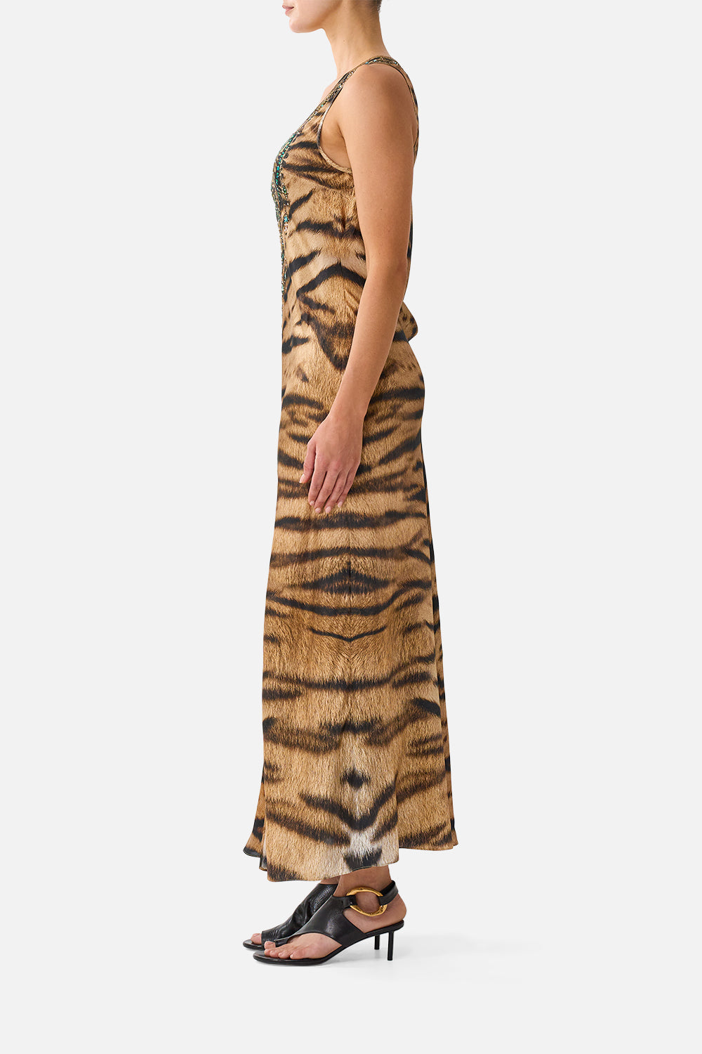 BIAS CUT TANK DRESS A WINK TO THE WILD