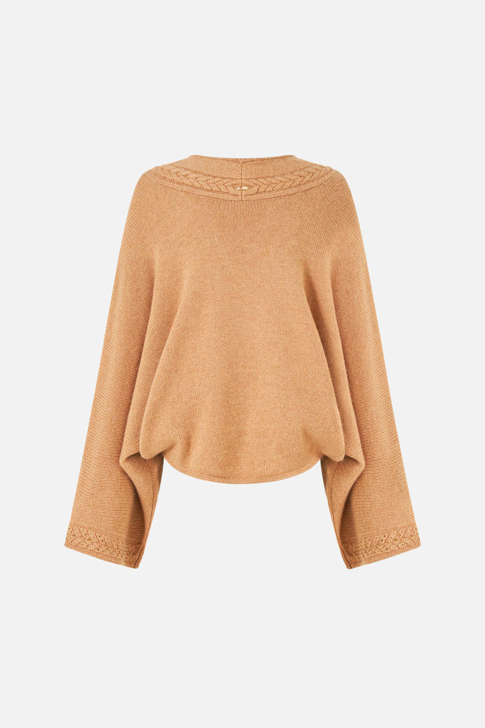The CAMILLA CASHMERE KNIT RELAXED V-NECK SWEATER LEOPARD LIBERTINE in our  print.