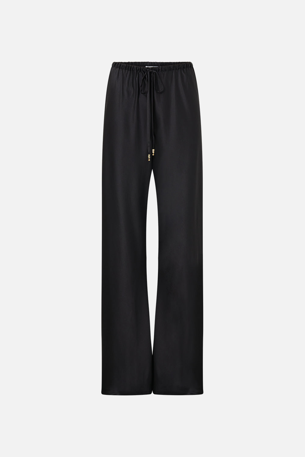 The CAMILLA Bias Cut Drawstring Pant Silk Essentials in our Silk Essentials print.