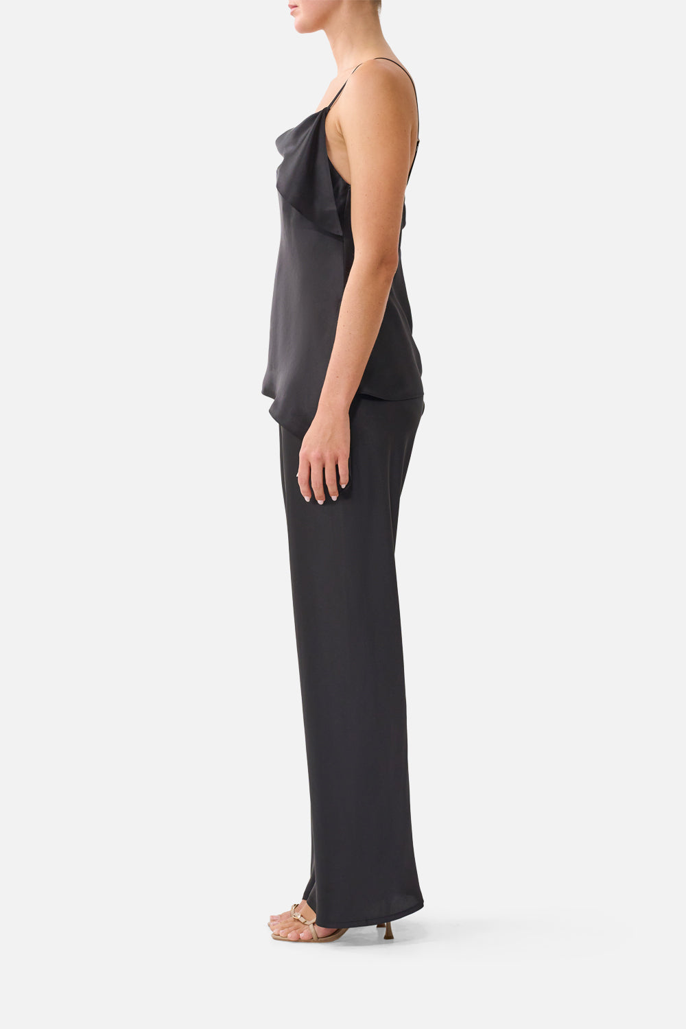 The CAMILLA BIAS CUT DRAWSTRING PANT SILK ESSENTIALS