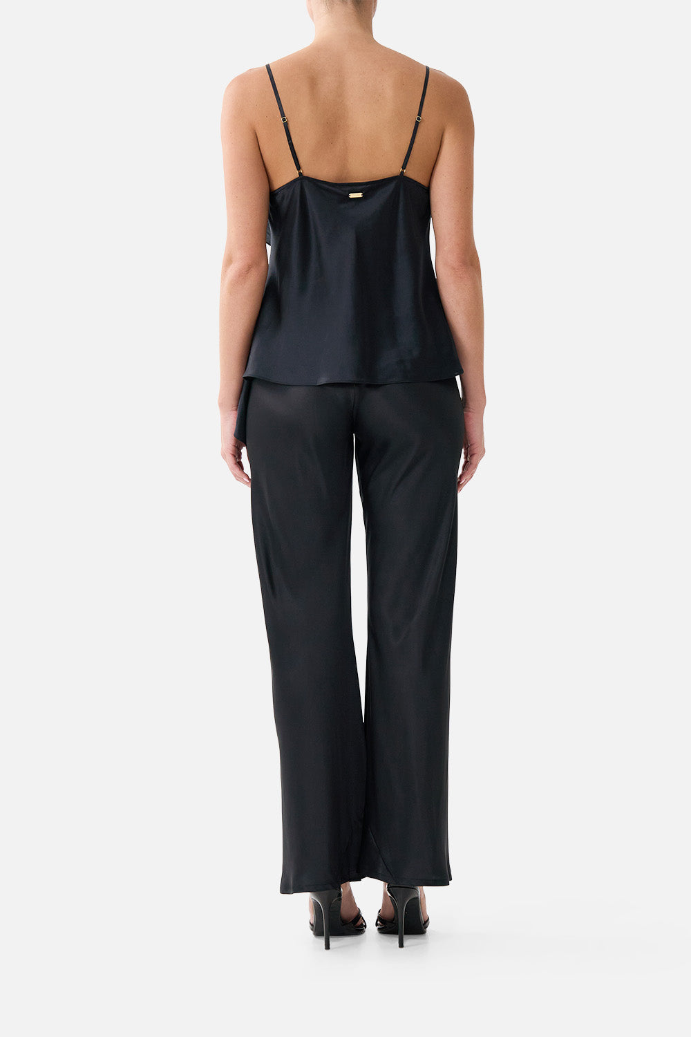 The CAMILLA Bias Cut Drawstring Pant Silk Essentials in our Silk Essentials print.