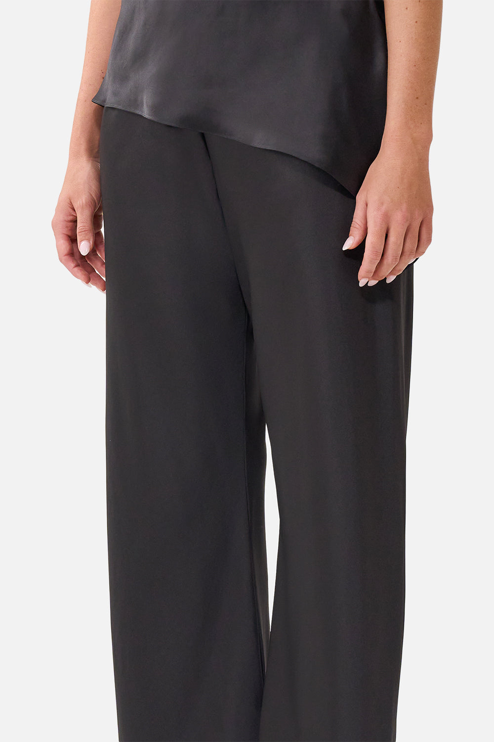 The CAMILLA BIAS CUT DRAWSTRING PANT SILK ESSENTIALS
