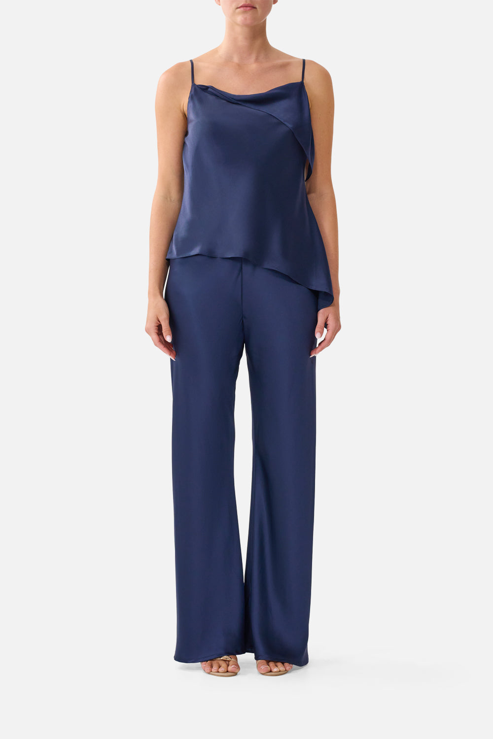 The CAMILLA BIAS CUT DRAWSTRING PANT SILK ESSENTIALSSILK ESSENTIALS