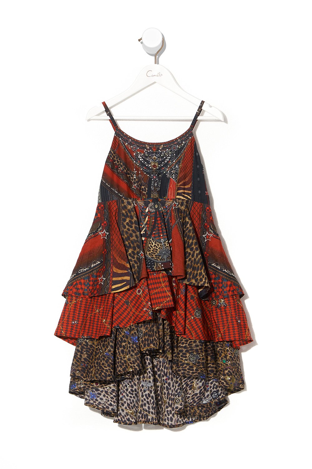 KIDS LAYERED DRESS 12-14 LONDON CALLING