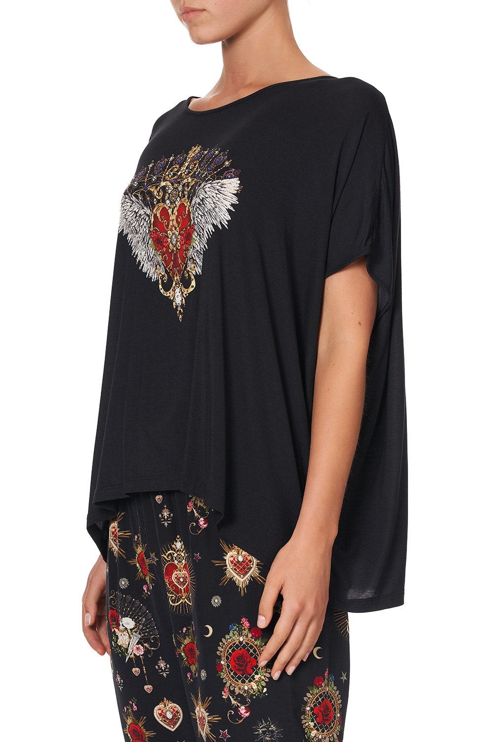 LOOSE FIT ROUND NECK TEE MONTAGUES CAPULET