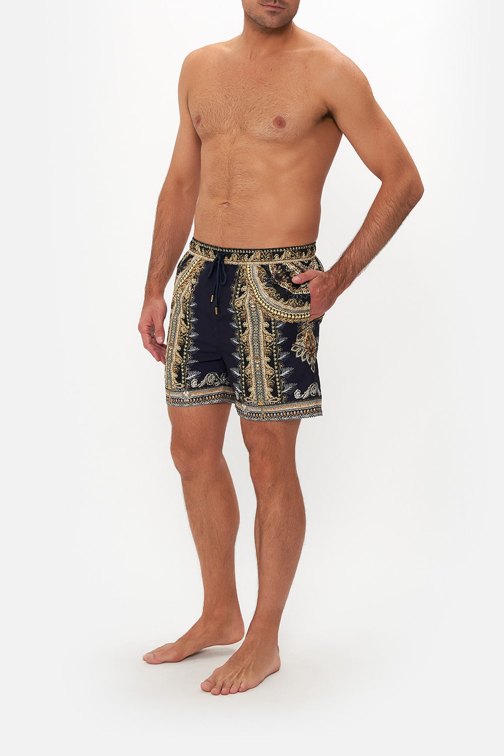 ELASTIC WAIST BOARDSHORT ITS ALL OVER TORERO