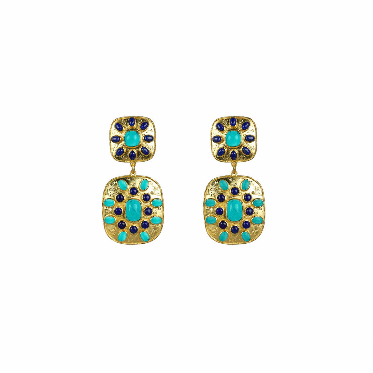 VALERE TURQUOISE CORDELIA EARRINGS MULTI