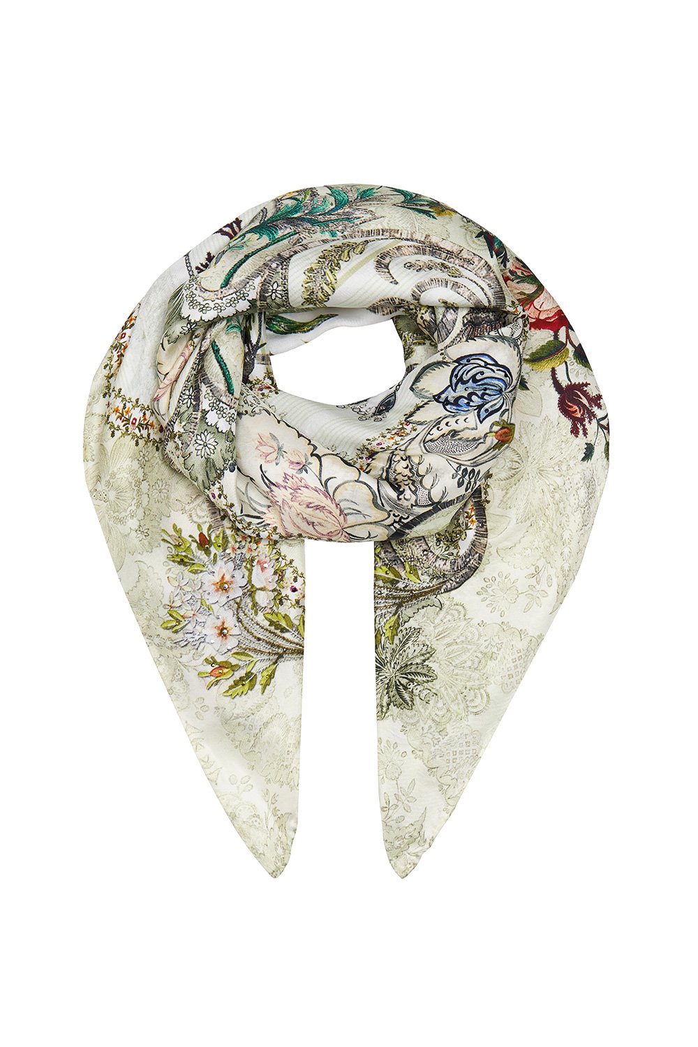 LARGE SQUARE SCARF BRICK LANE BEAUTY