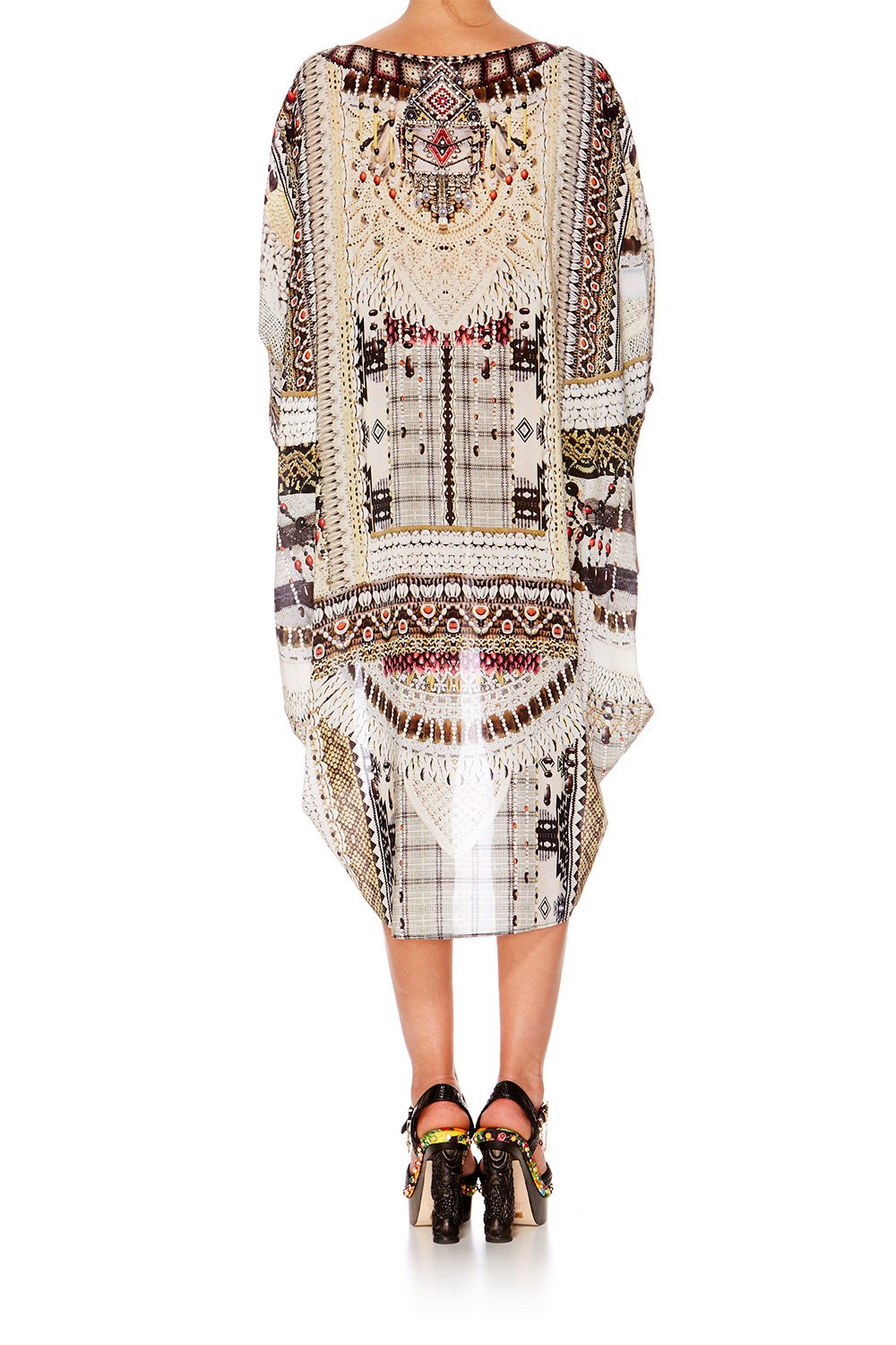 SPELL BOUND SCOOP BACK HEM DRESS