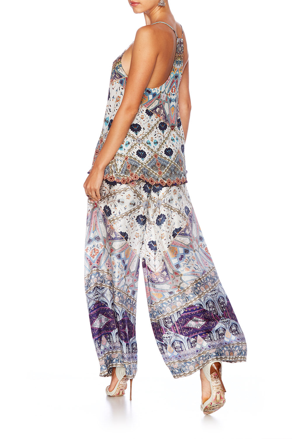 TALES OF TATIANA LOUNGE TROUSER W TIE WAIST