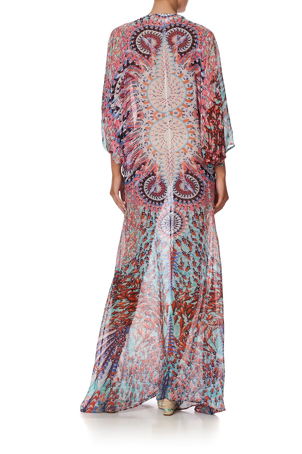 SHEER KAFTAN MILAGRO CHARM