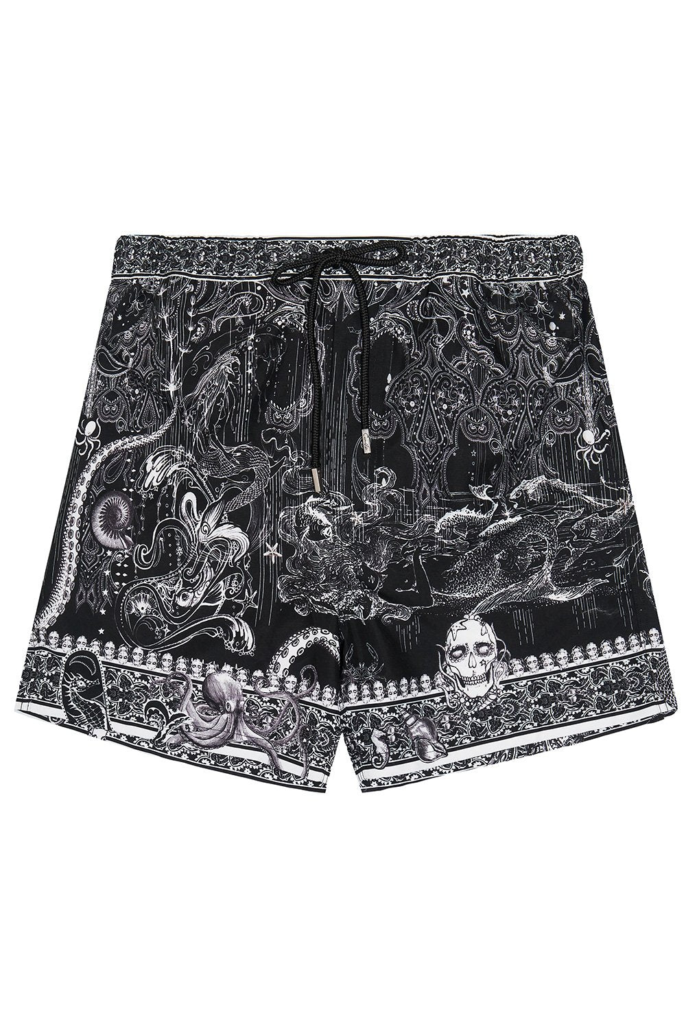 ELASTIC WAIST BOARDSHORT MIDNIGHT PEARL