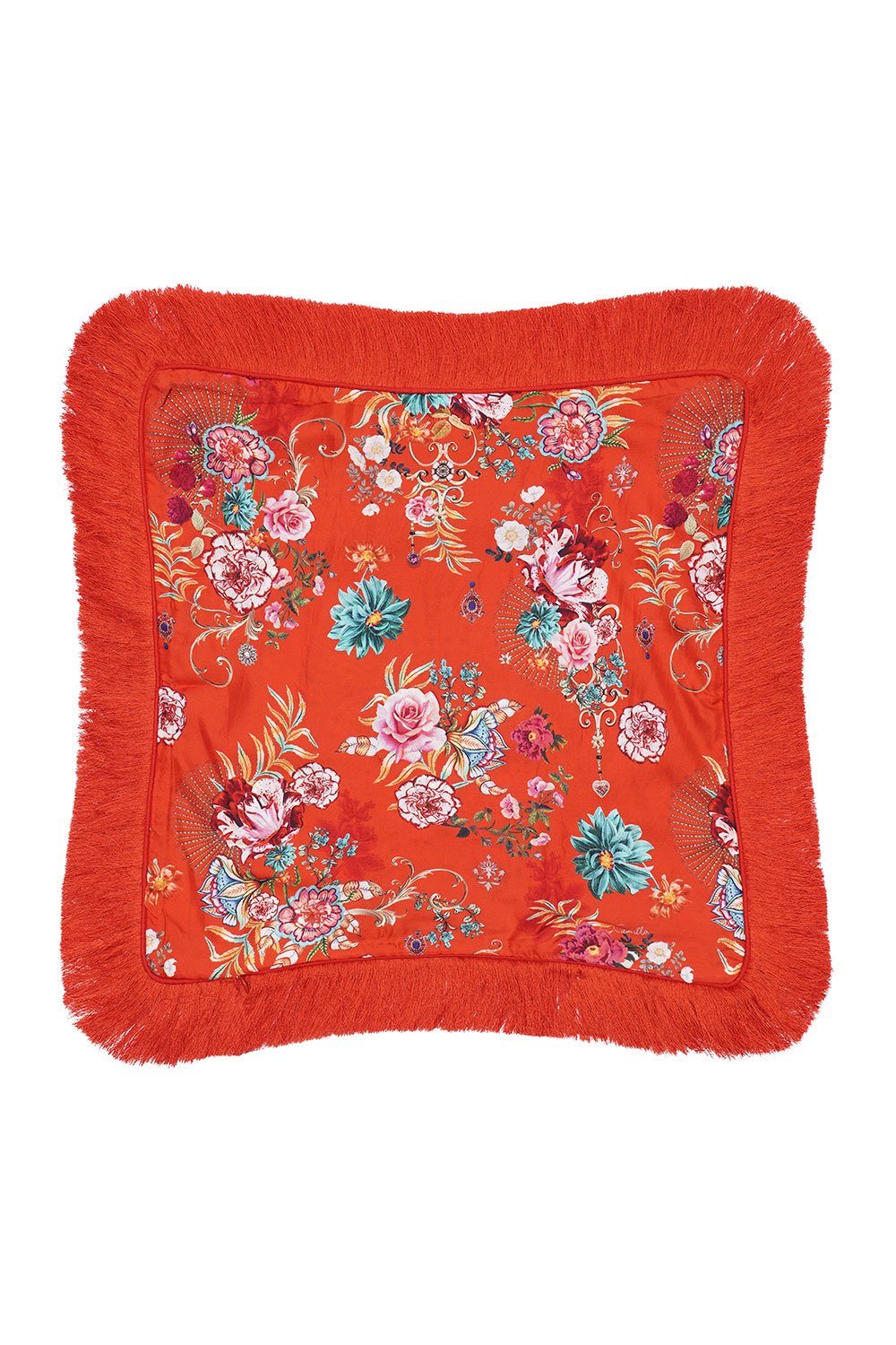 SMALL SQUARE CUSHION CAMEOS CAN CAN