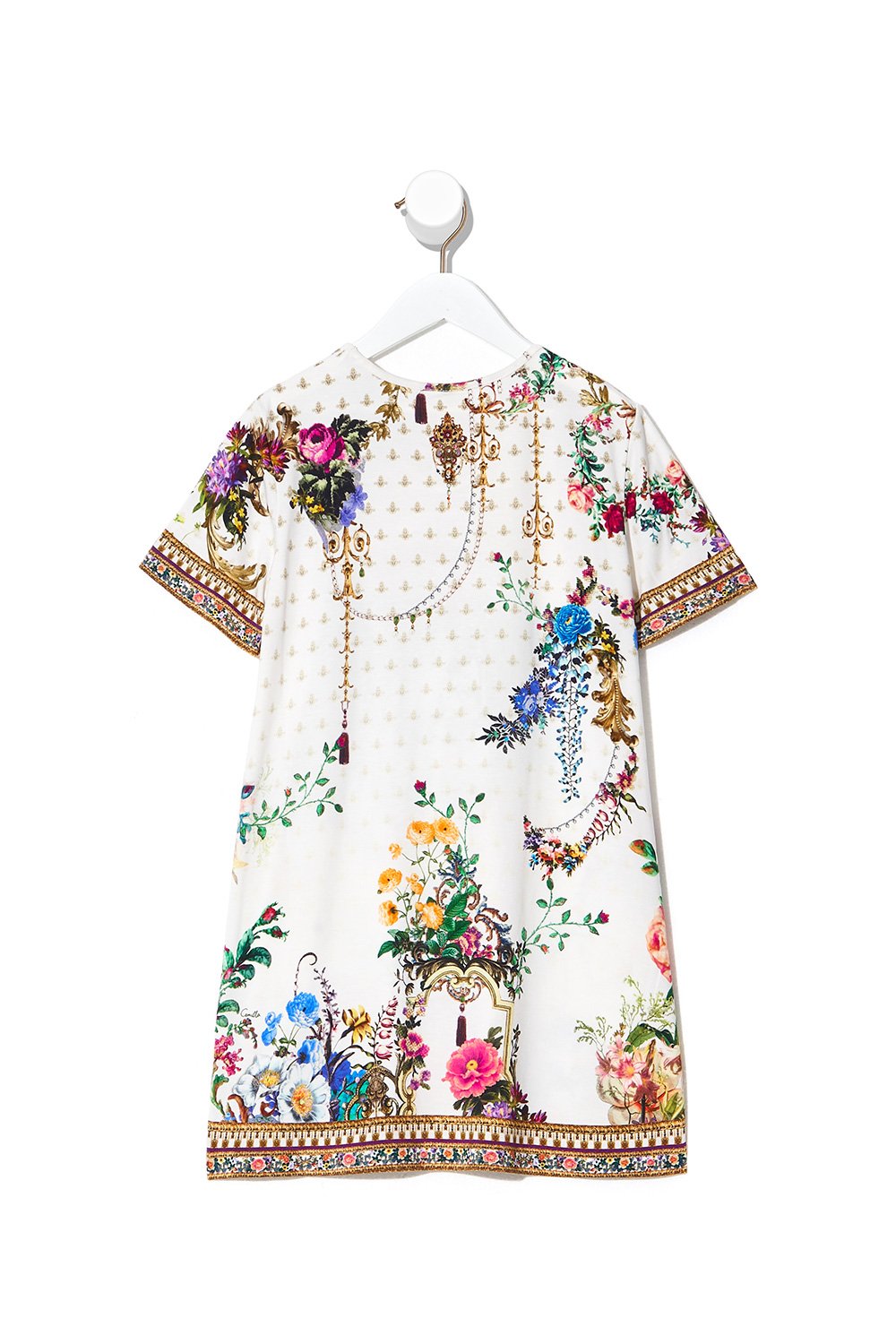 KIDS TSHIRT DRESS WITH FLARE HEM 12-14 BY THE MEADOW