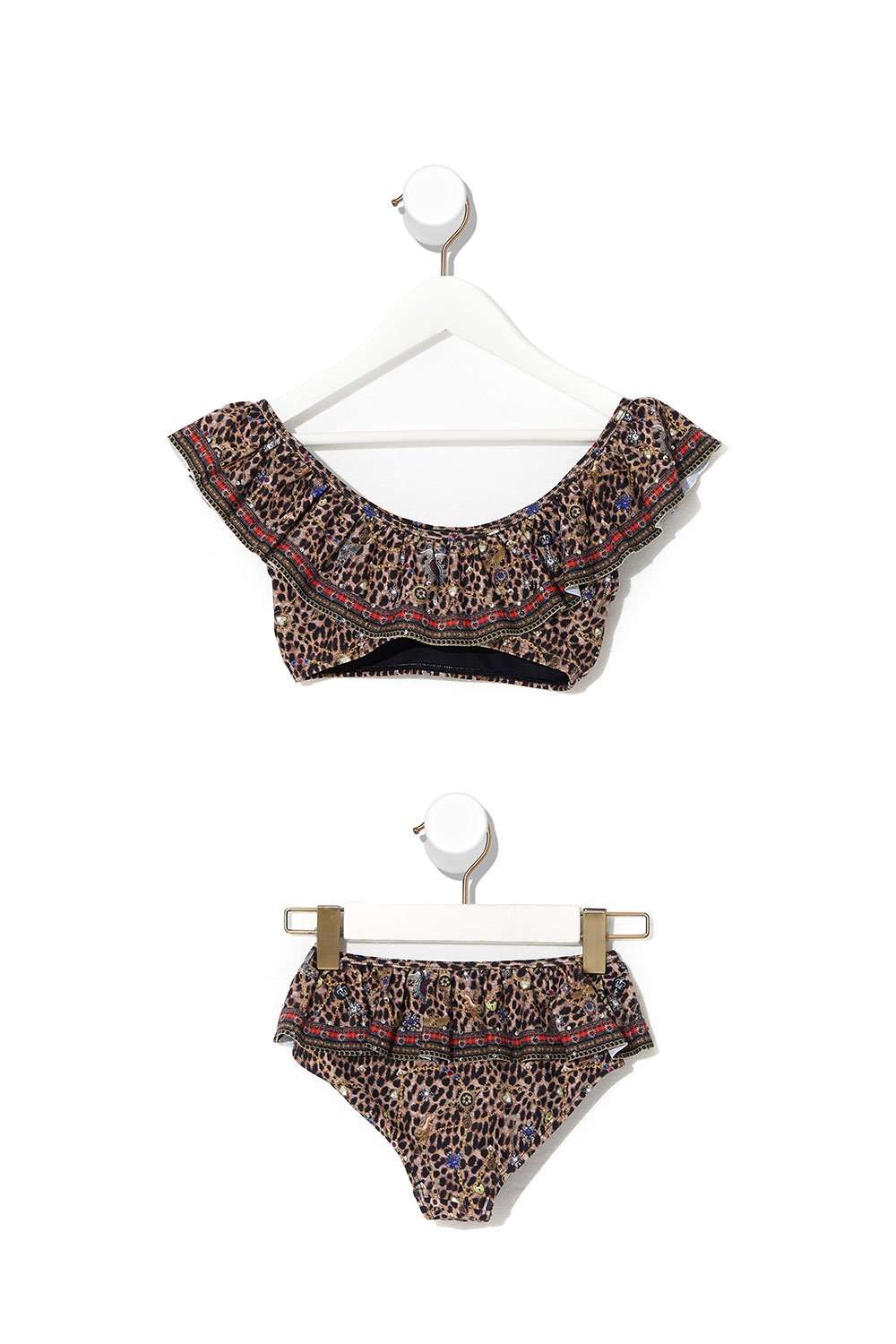 KIDS FRILL CROP BIKINI 4-10 POETIC ANARCHY