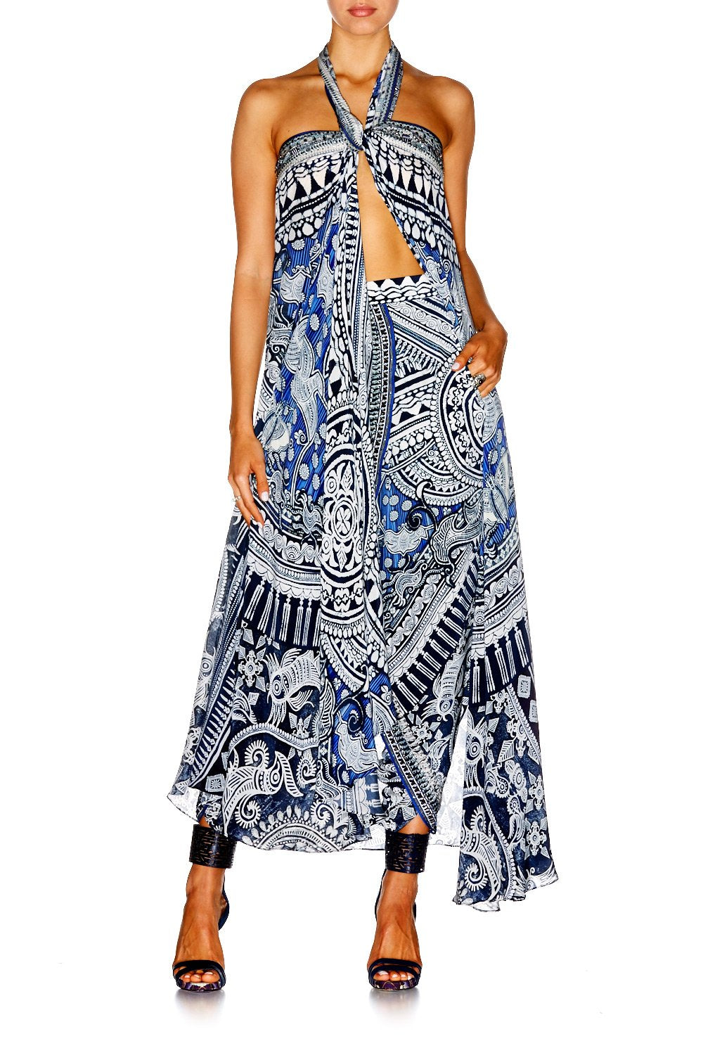 SMALL TOWN HERO SARONG MULTIWEAR DRESS