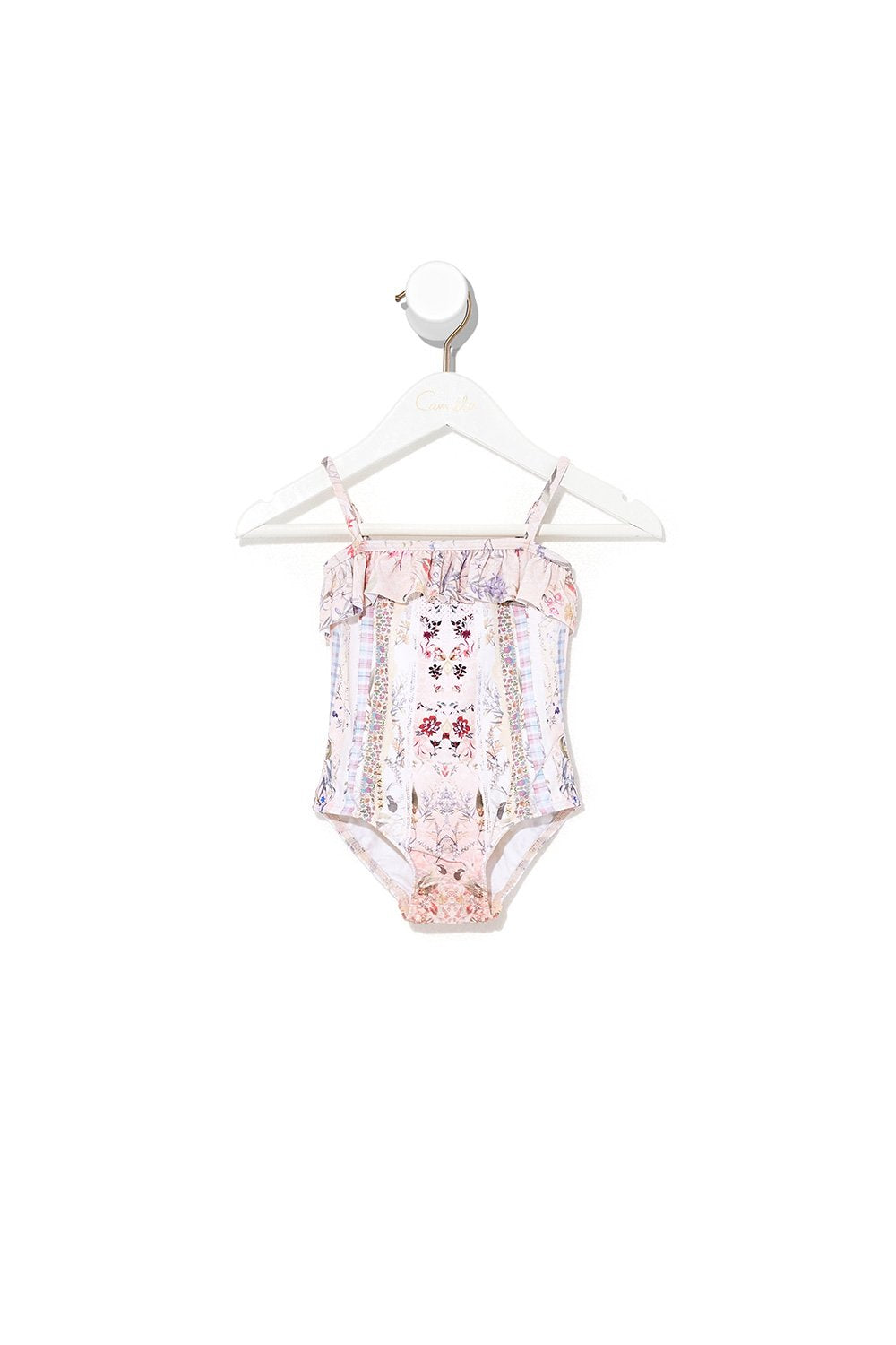 BABIES ONE PIECE WITH FRILL PINK LEMONADE