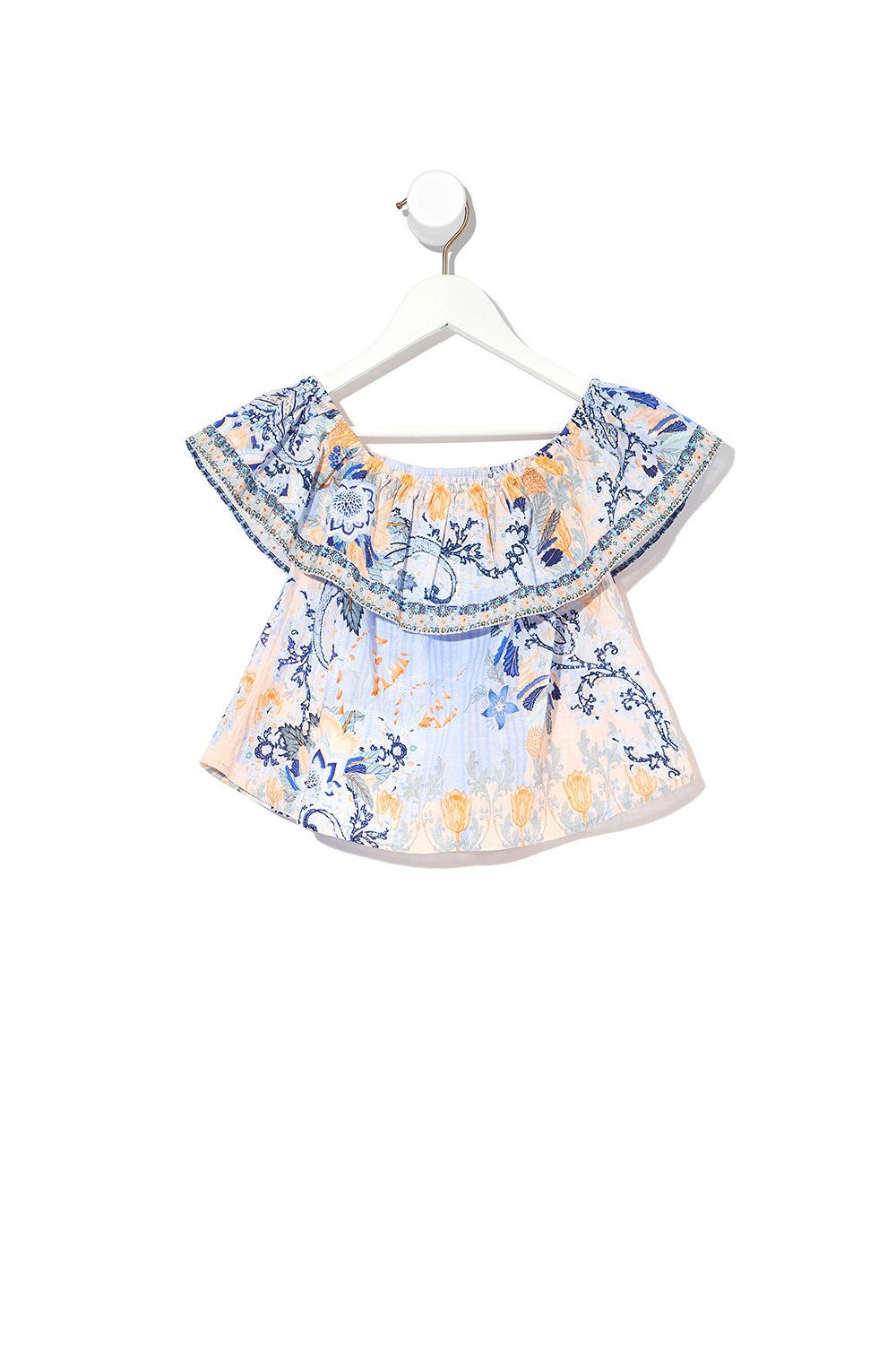 KIDS OFF THE SHOULDER TOP FRASER FANTASIA