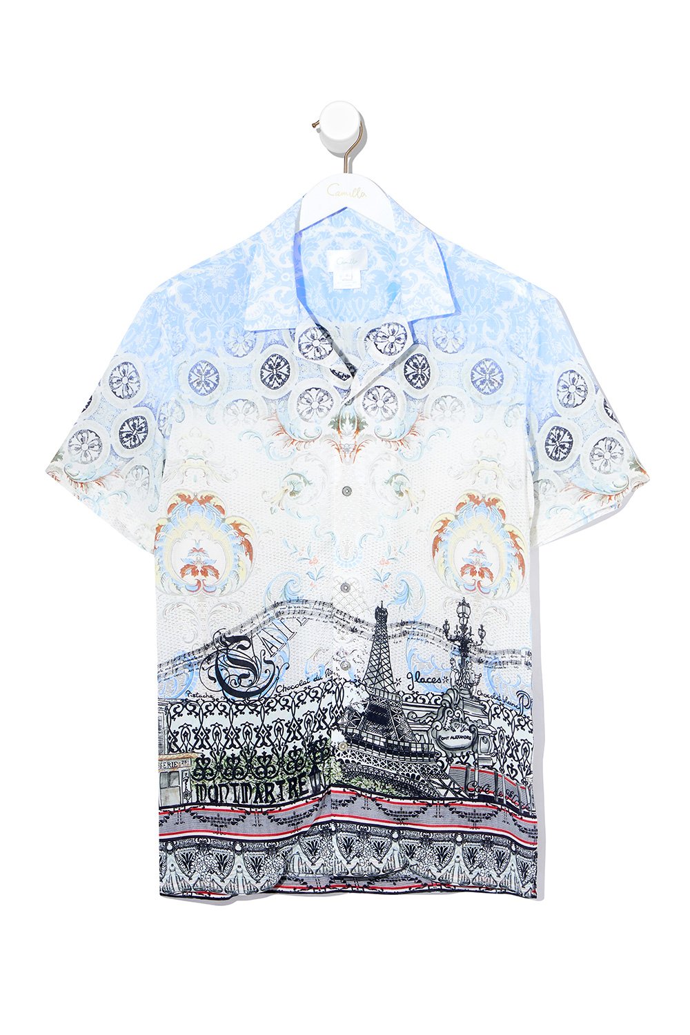 MEN'S SHORT SLV SHIRT MEET ME IN MONTMARTRE