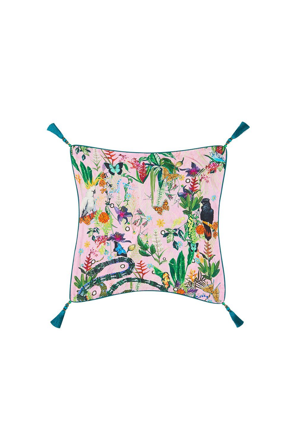 SMALL SQUARE CUSHION PARADISE CIRCUS