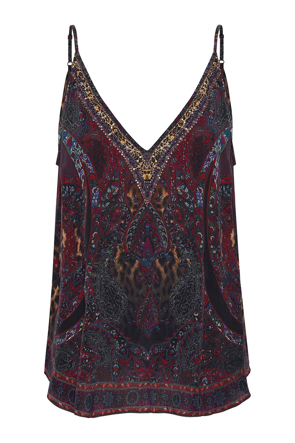 V NECK CAMI THE SMOKING LOUNGE