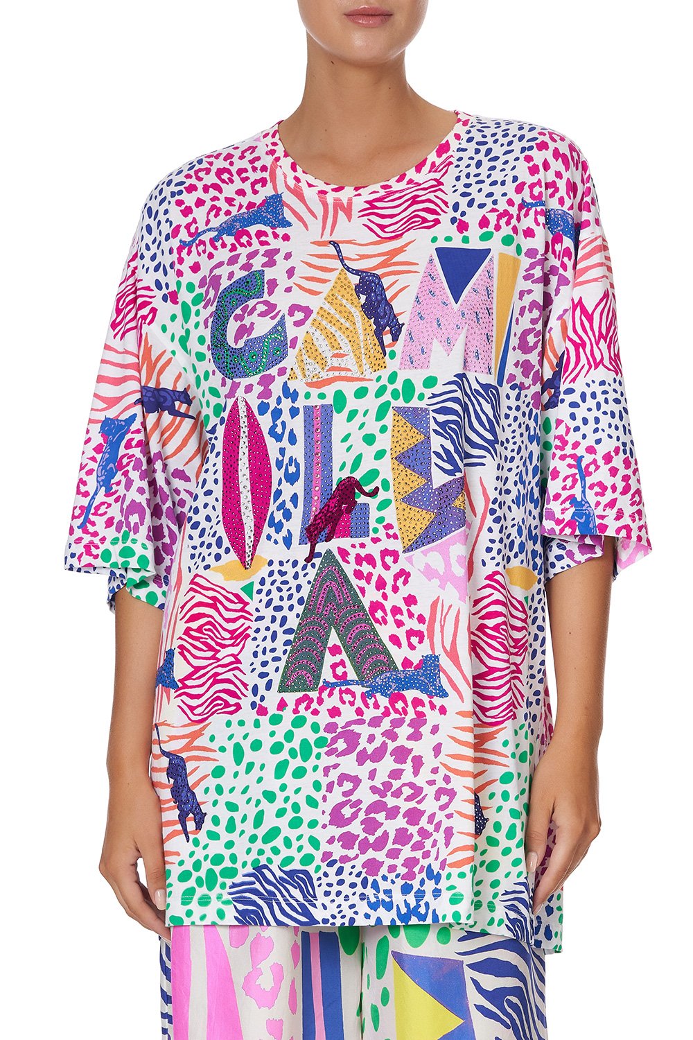 SUPER OVERSIZED TEE BONZA BABE