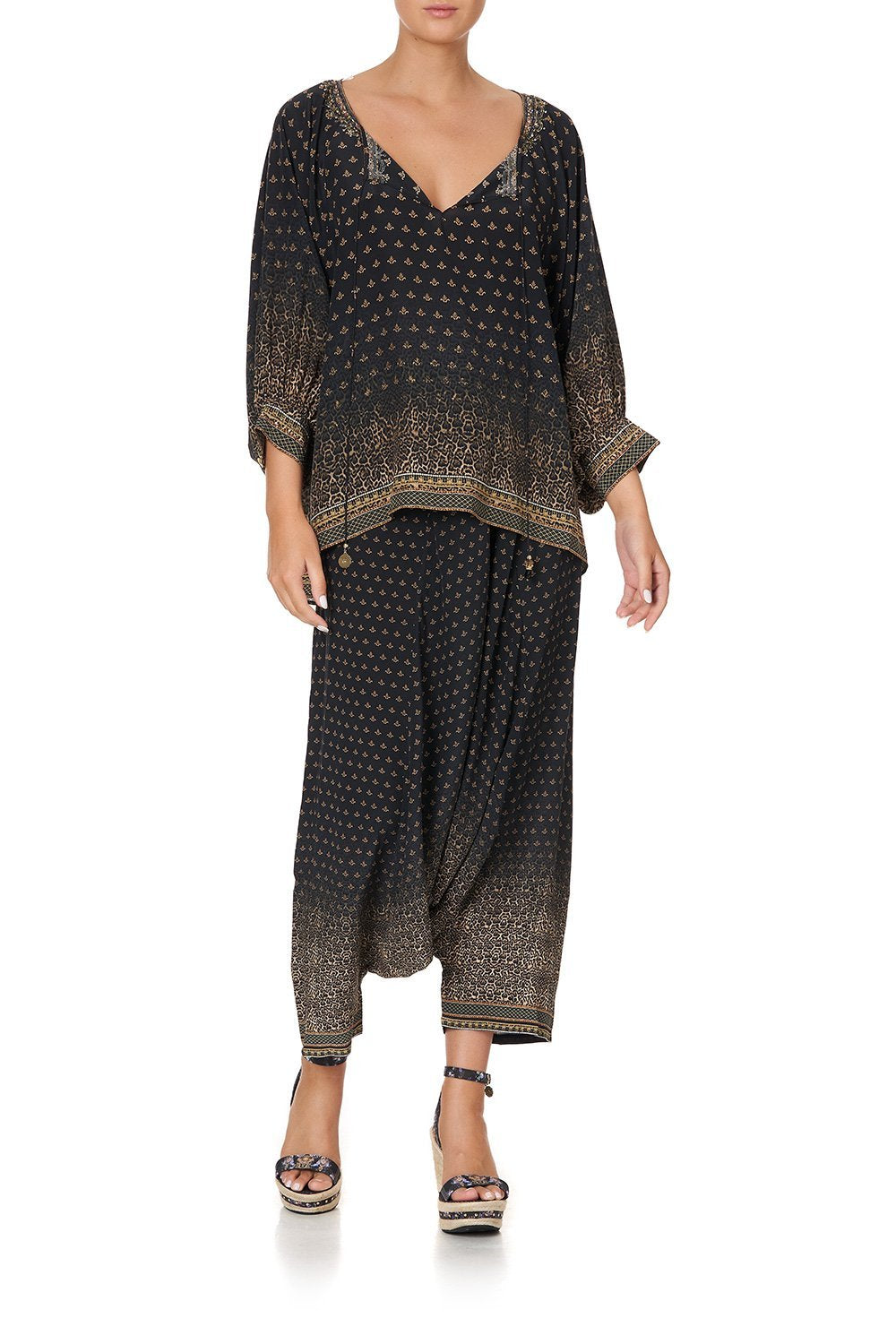 RAGLAN SLEEVE BLOUSE WITH CUFF ROYAL RESIDENCE